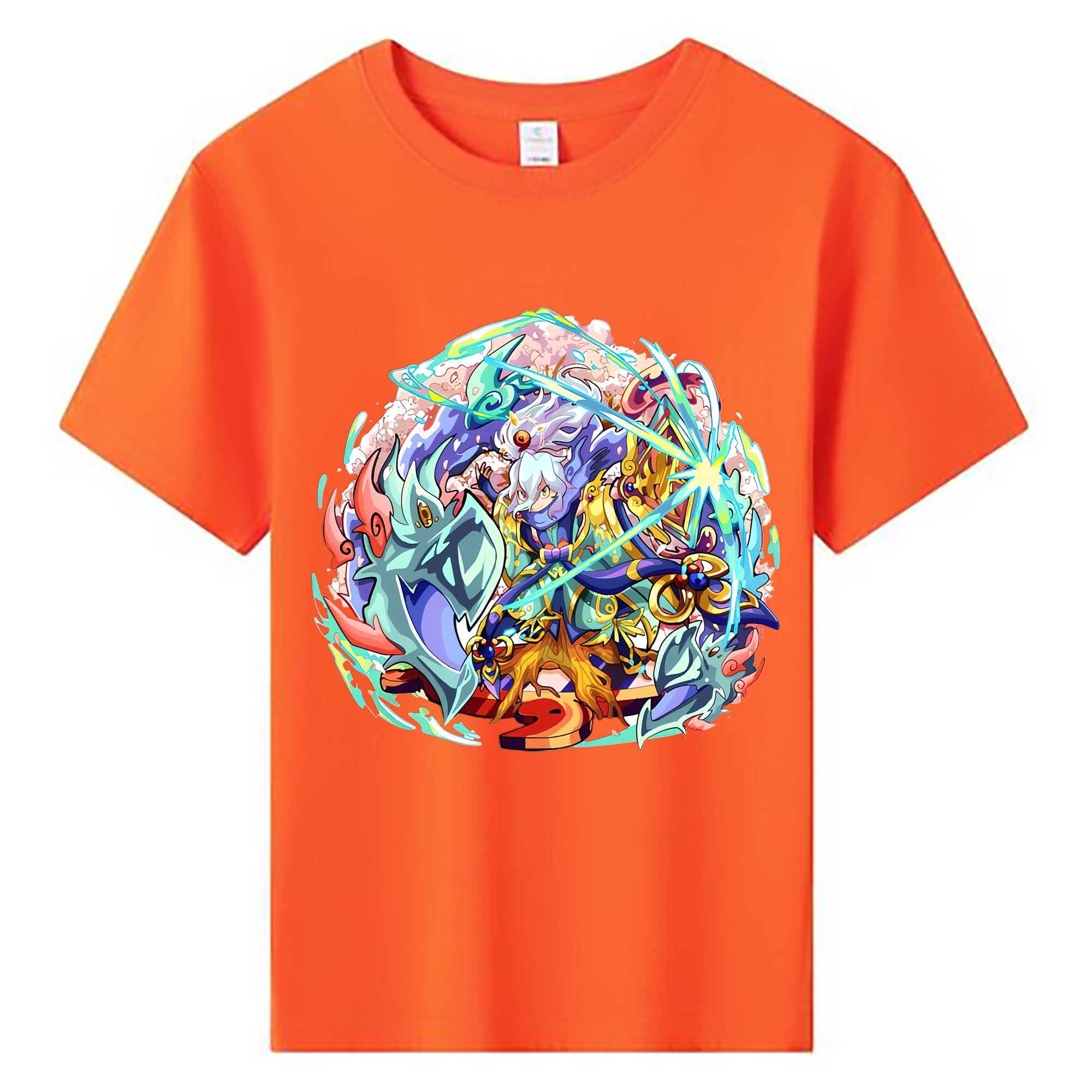 （画像用） 妖怪ウォッチ Yo-kai Watch 綿100％キッズTシャツ（フロントプリント）