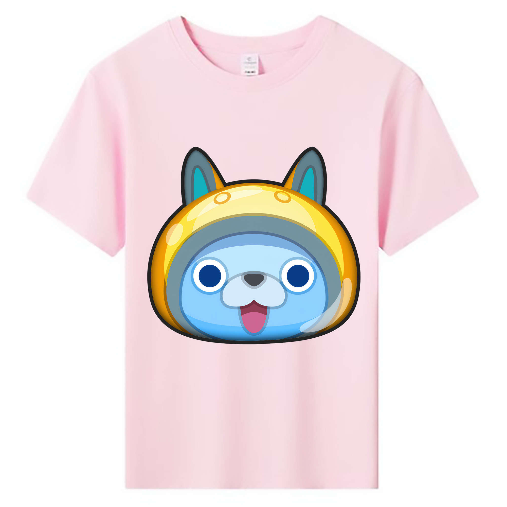 （画像用） 妖怪ウォッチ Yo-kai Watch 綿100％キッズTシャツ（フロントプリント）