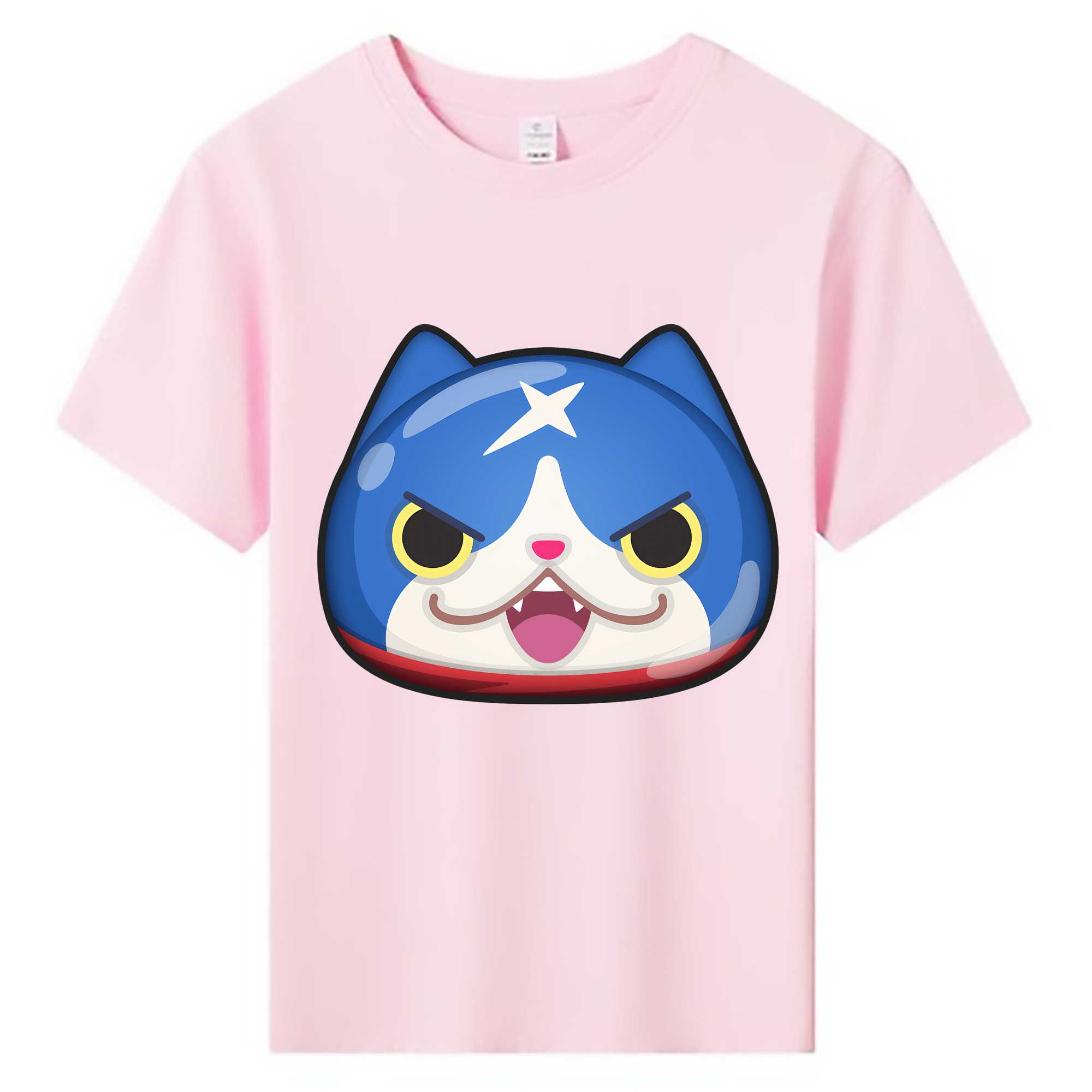 （画像用） 妖怪ウォッチ Yo-kai Watch 綿100％キッズTシャツ（フロントプリント）