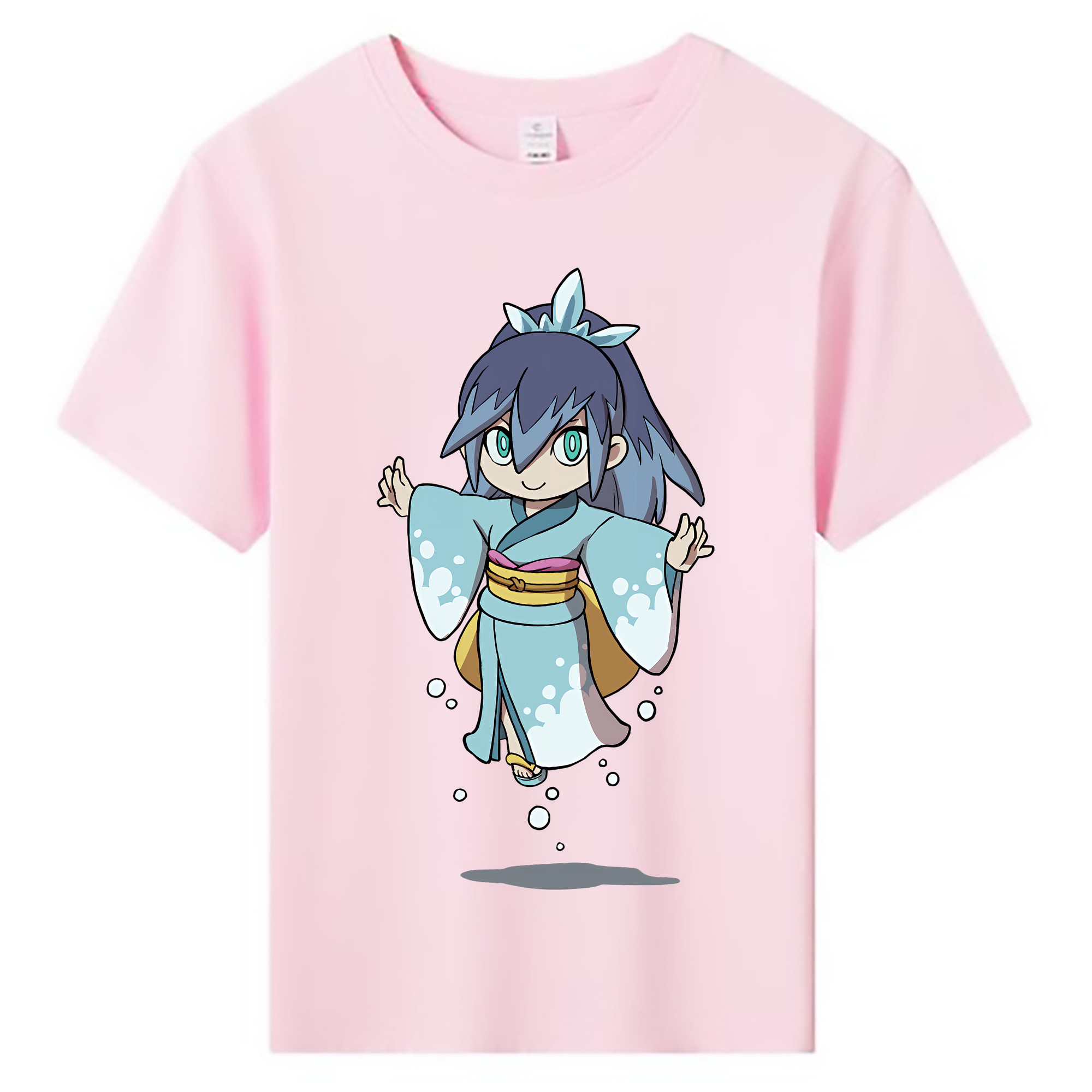 （画像用） 妖怪ウォッチ Yo-kai Watch 綿100％キッズTシャツ（フロントプリント）