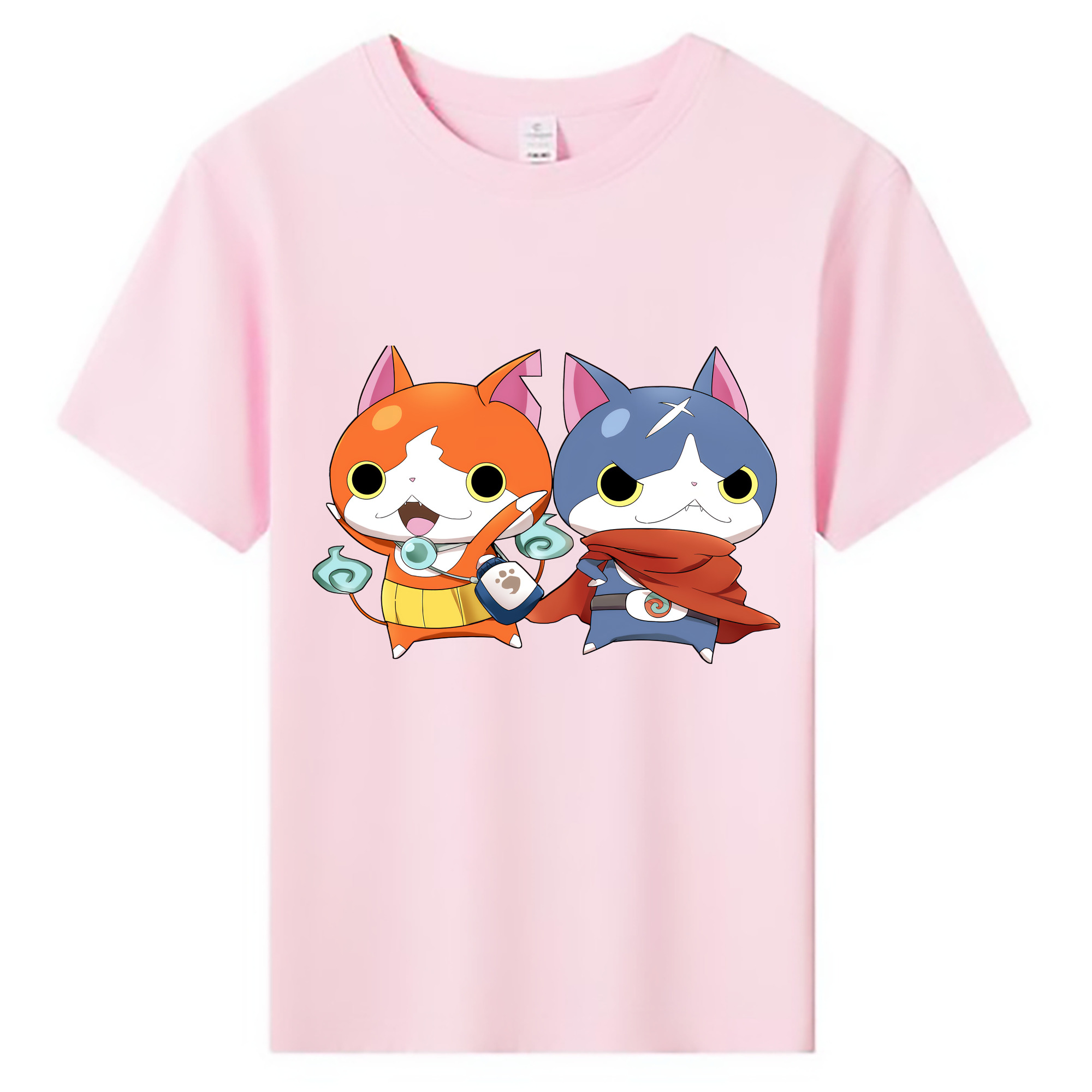 （画像用） 妖怪ウォッチ Yo-kai Watch 綿100％キッズTシャツ（フロントプリント）