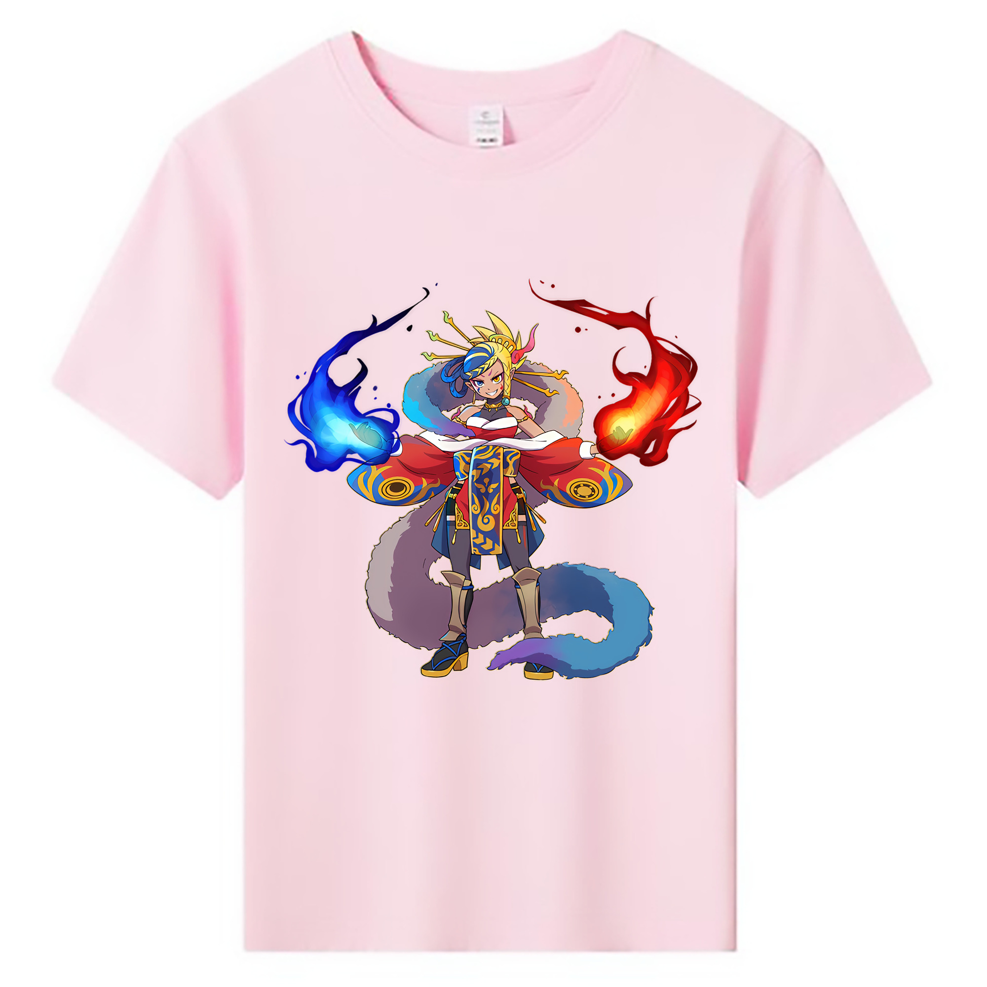 （画像用） 妖怪ウォッチ Yo-kai Watch 綿100％キッズTシャツ（フロントプリント）