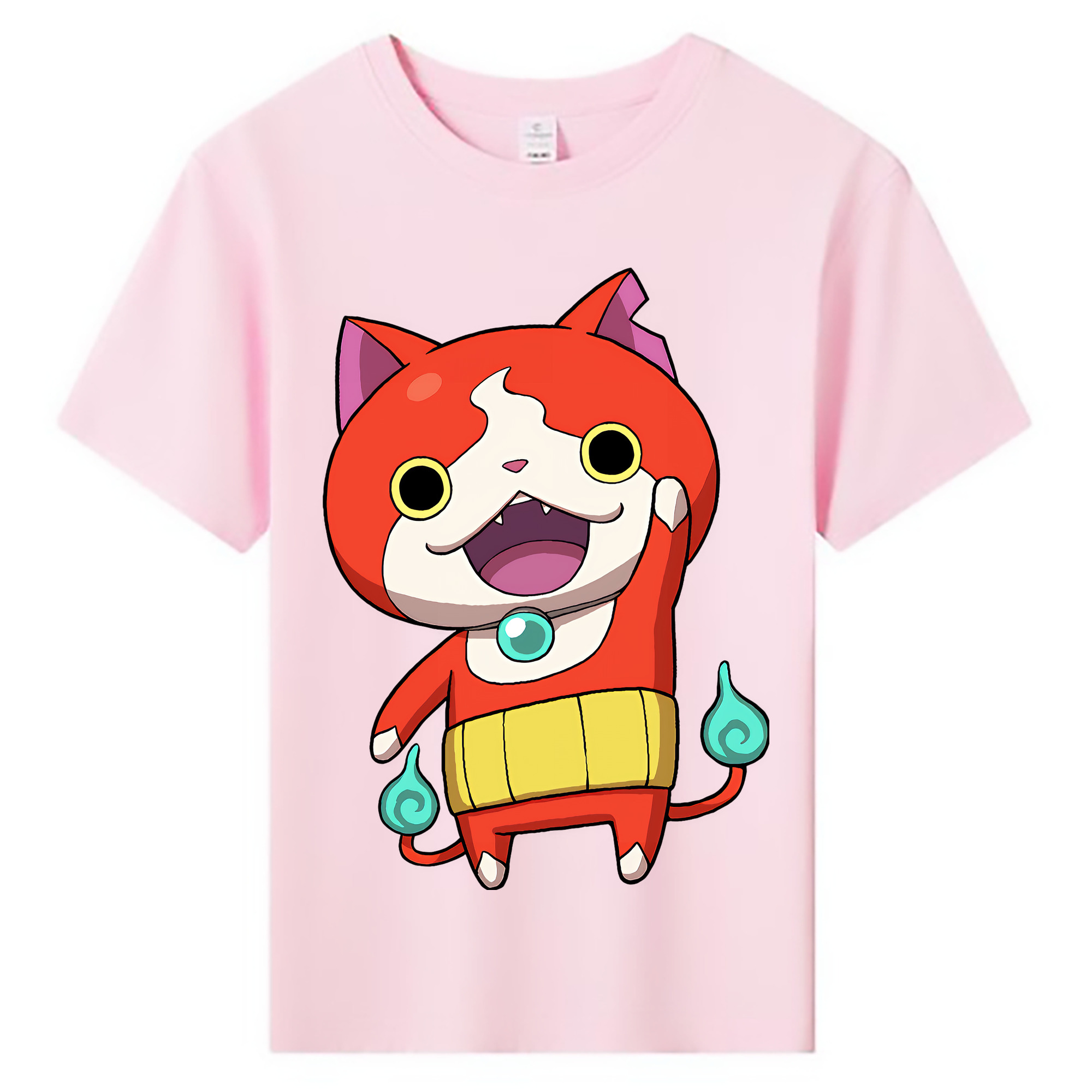 （画像用） 妖怪ウォッチ Yo-kai Watch 綿100％キッズTシャツ（フロントプリント）