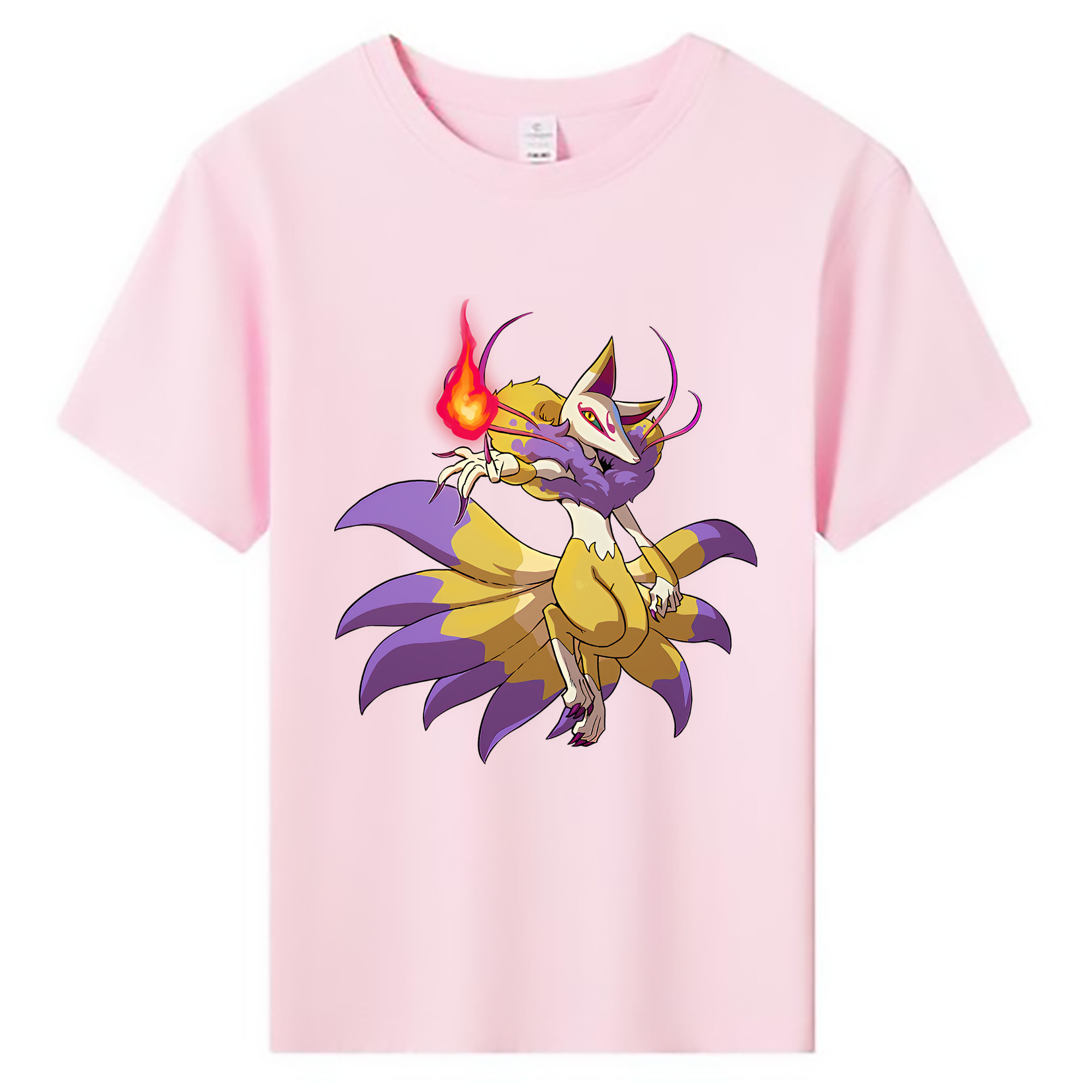 （画像用） 妖怪ウォッチ Yo-kai Watch 綿100％キッズTシャツ（フロントプリント）