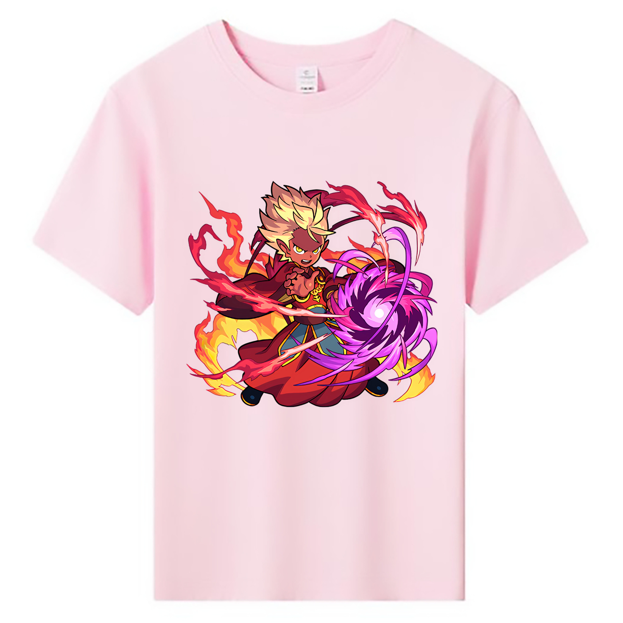 （画像用） 妖怪ウォッチ Yo-kai Watch 綿100％キッズTシャツ（フロントプリント）