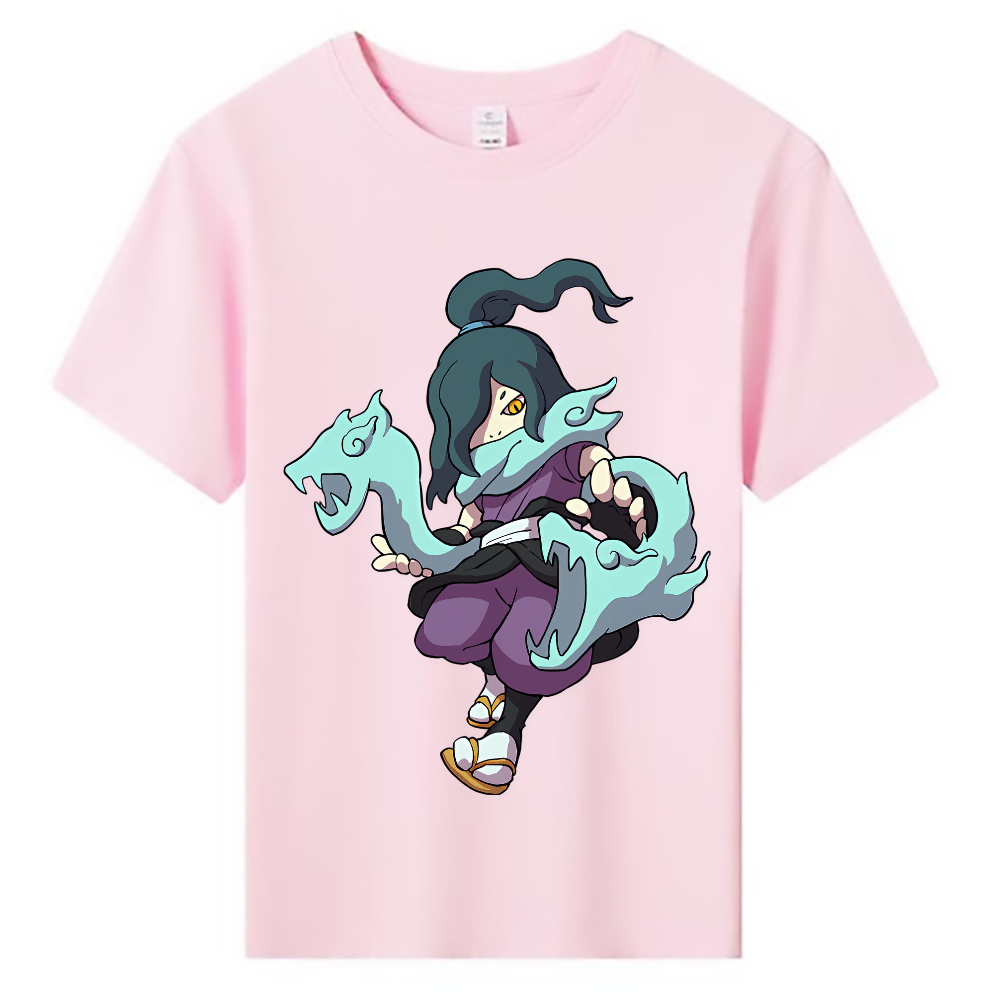 （画像用） 妖怪ウォッチ Yo-kai Watch 綿100％キッズTシャツ（フロントプリント）