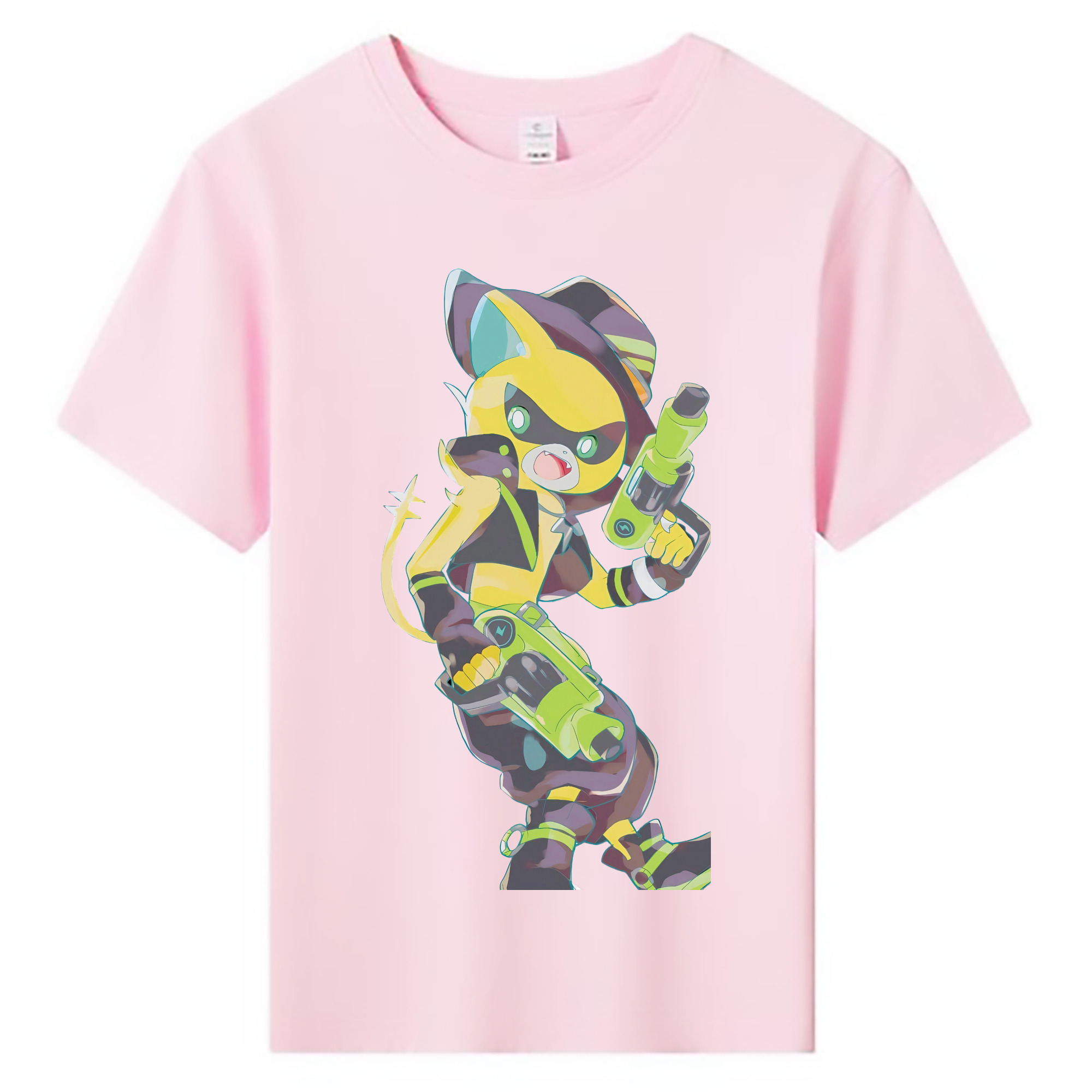 （画像用） 妖怪ウォッチ Yo-kai Watch 綿100％キッズTシャツ（フロントプリント）