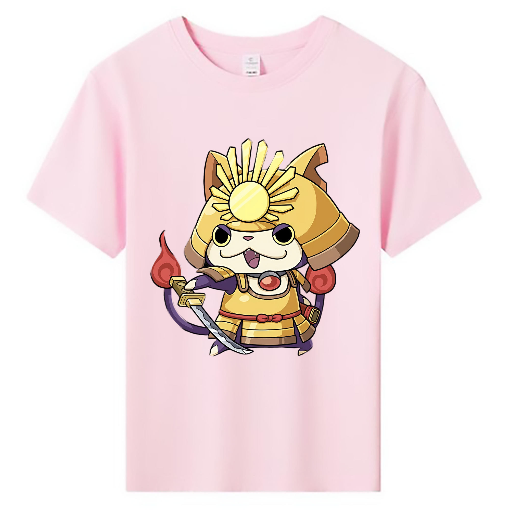 （画像用） 妖怪ウォッチ Yo-kai Watch 綿100％キッズTシャツ（フロントプリント）