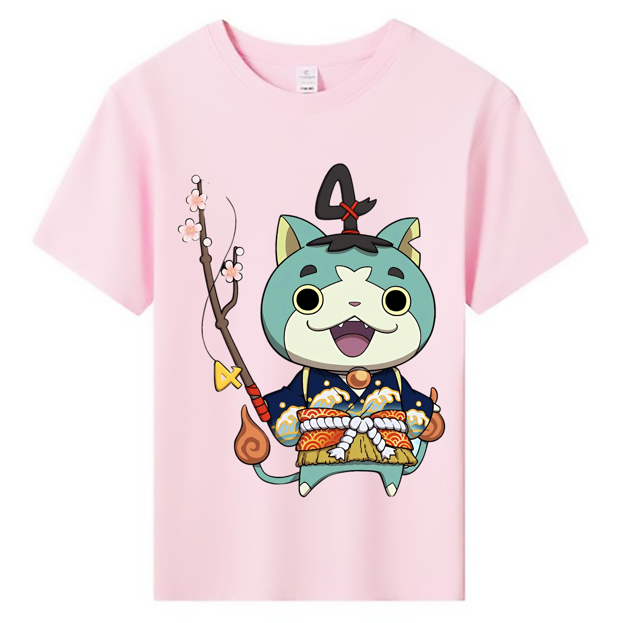 （画像用） 妖怪ウォッチ Yo-kai Watch 綿100％キッズTシャツ（フロントプリント）