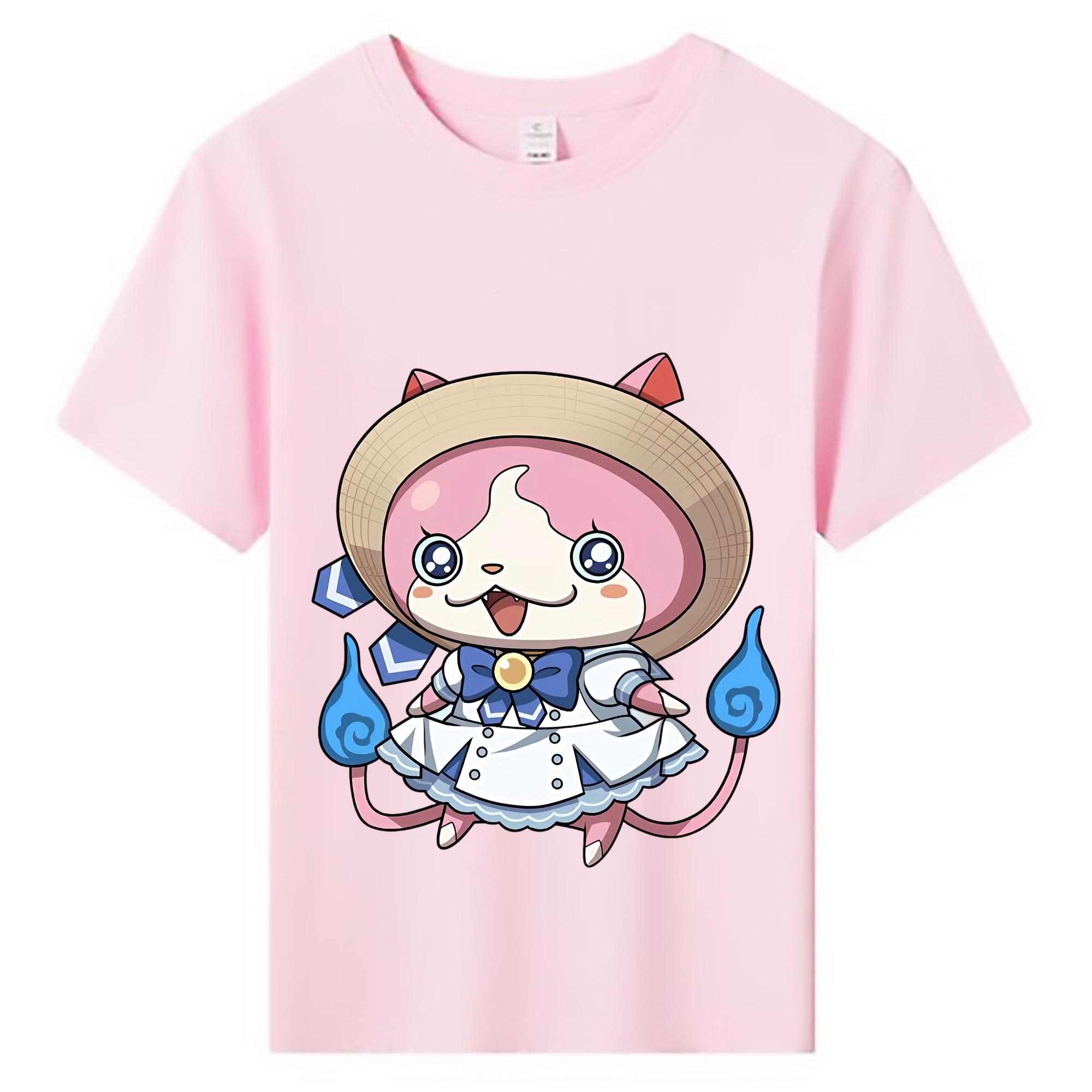 （画像用） 妖怪ウォッチ Yo-kai Watch 綿100％キッズTシャツ（フロントプリント）
