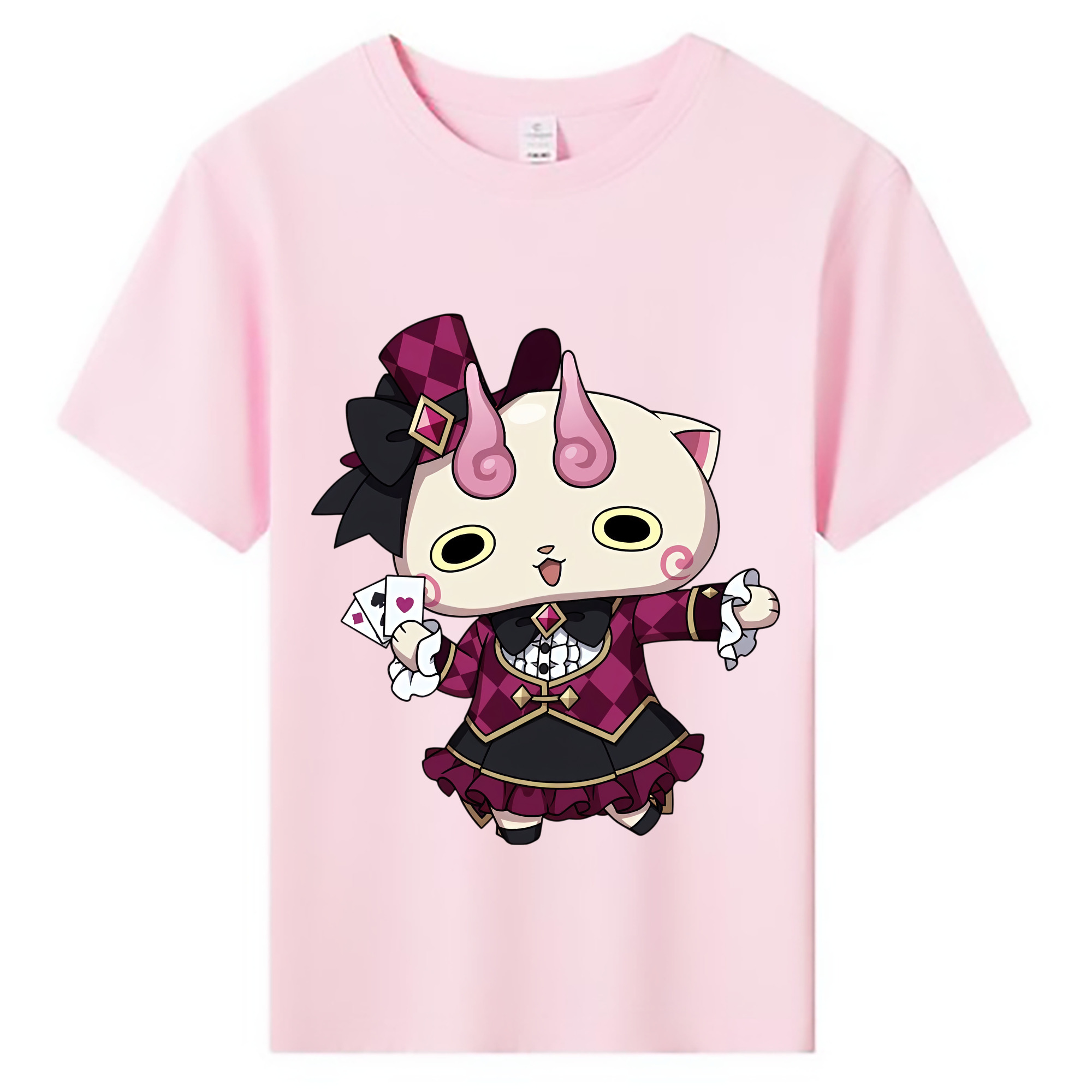 （画像用） 妖怪ウォッチ Yo-kai Watch 綿100％キッズTシャツ（フロントプリント）