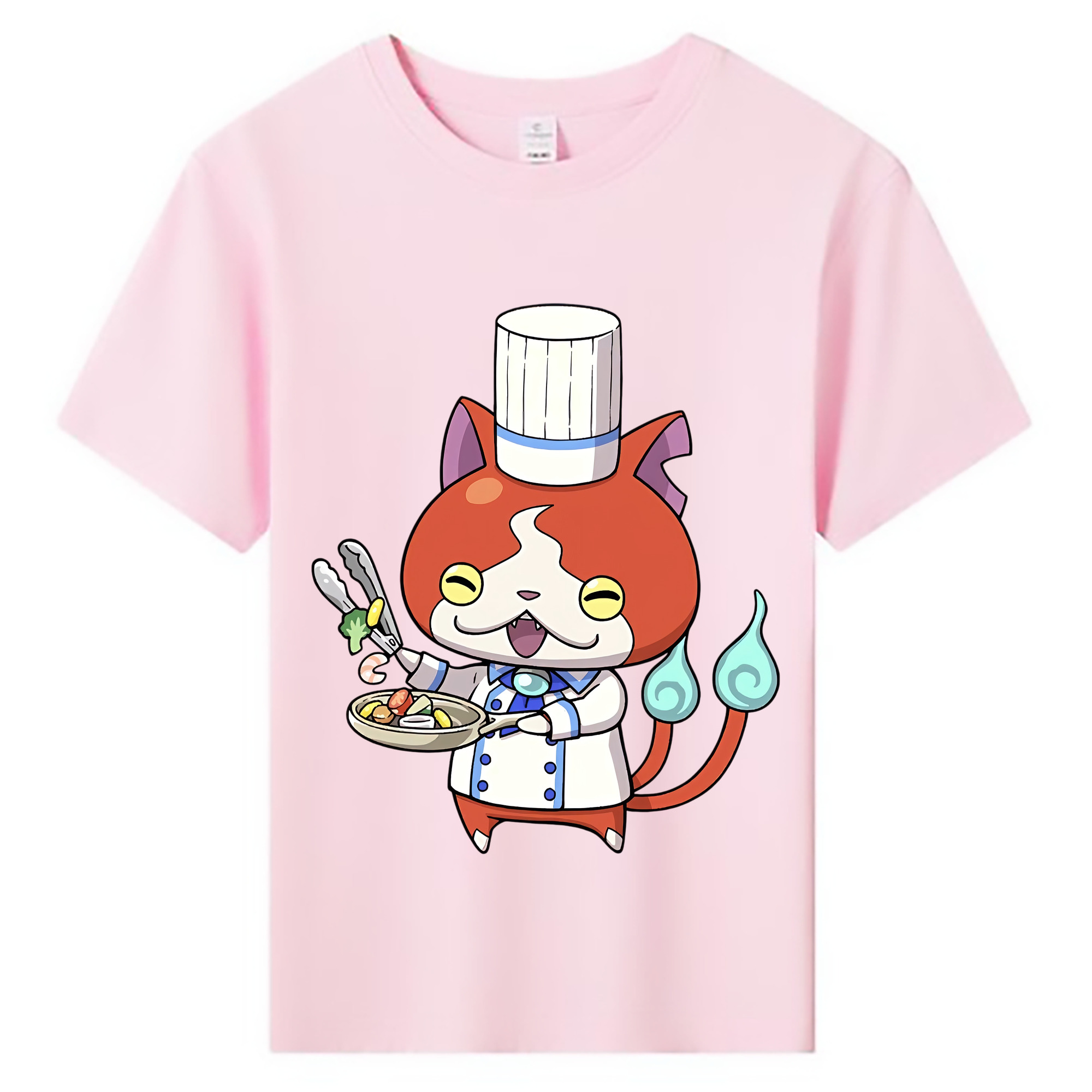 （画像用） 妖怪ウォッチ Yo-kai Watch 綿100％キッズTシャツ（フロントプリント）