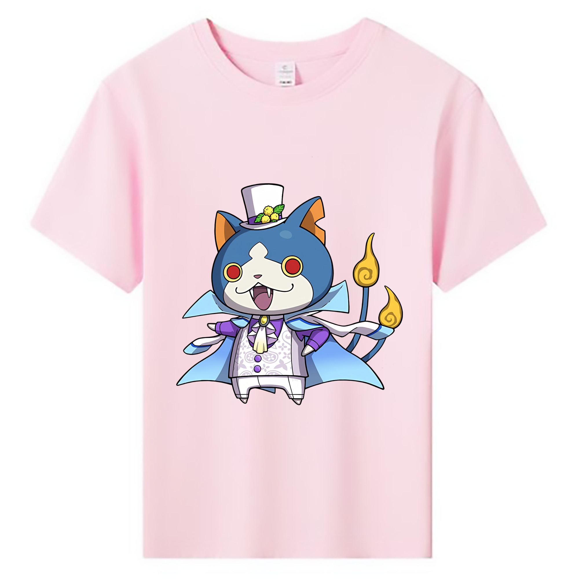 （画像用） 妖怪ウォッチ Yo-kai Watch 綿100％キッズTシャツ（フロントプリント）