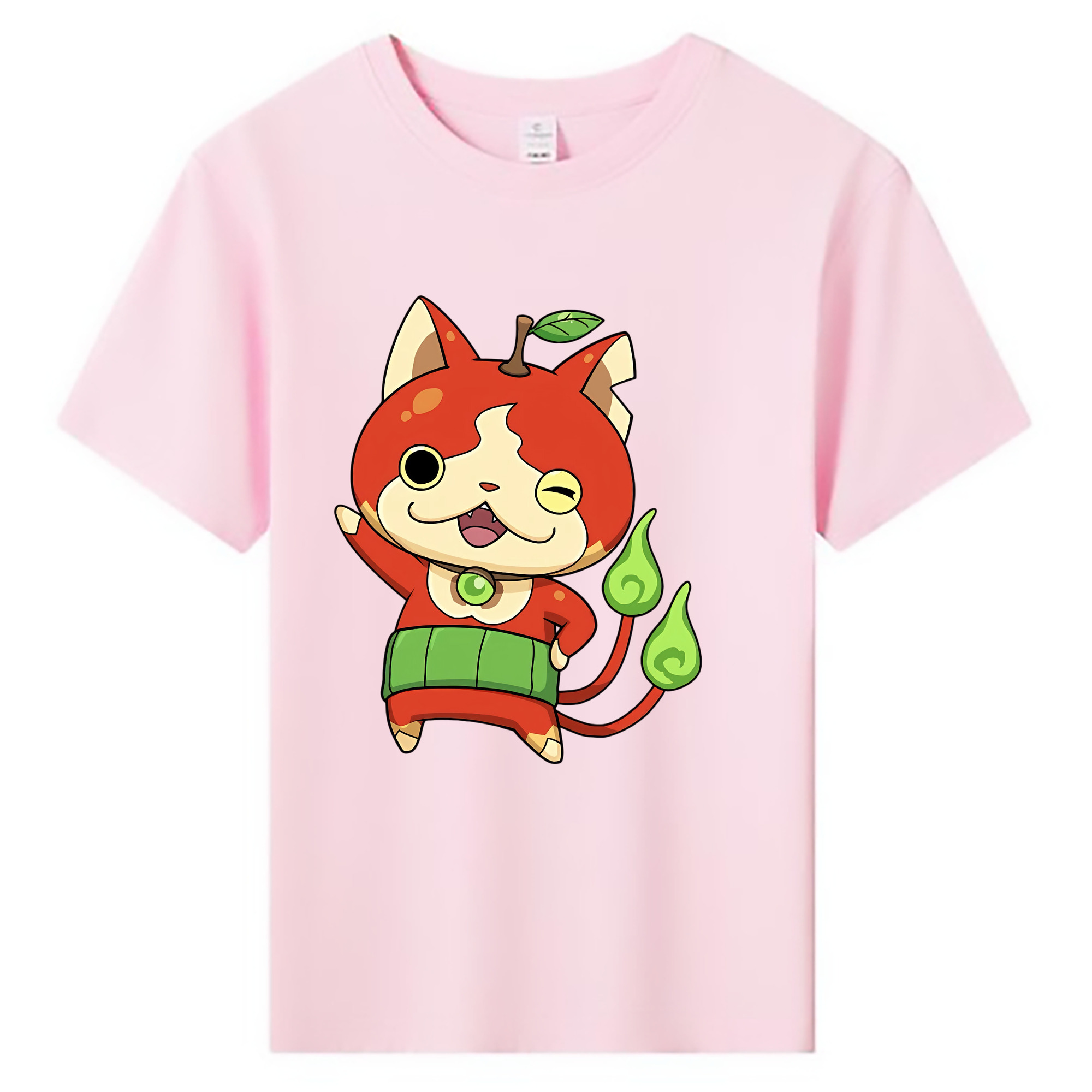 （画像用） 妖怪ウォッチ Yo-kai Watch 綿100％キッズTシャツ（フロントプリント）