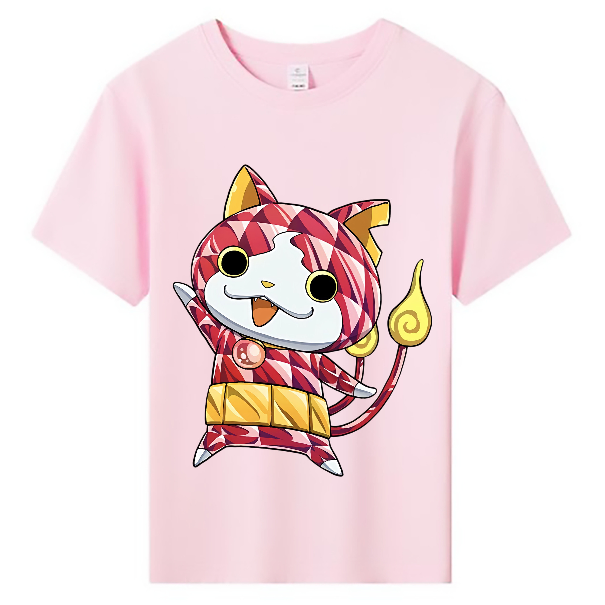 （画像用） 妖怪ウォッチ Yo-kai Watch 綿100％キッズTシャツ（フロントプリント）