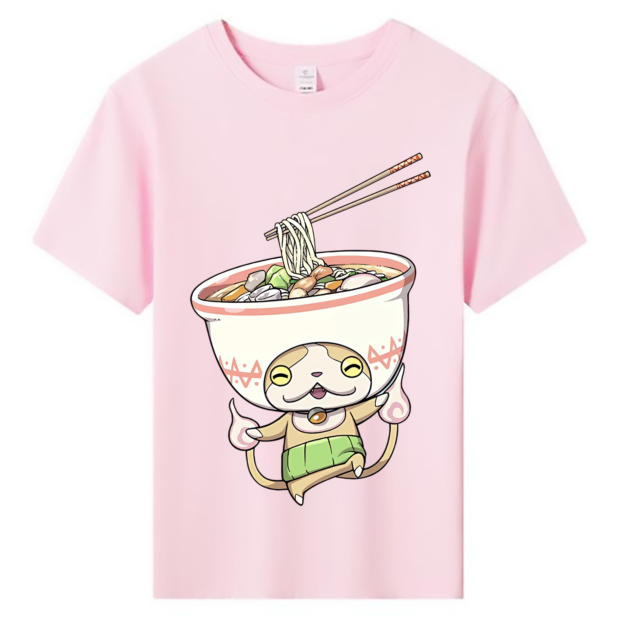 （画像用） 妖怪ウォッチ Yo-kai Watch 綿100％キッズTシャツ（フロントプリント）