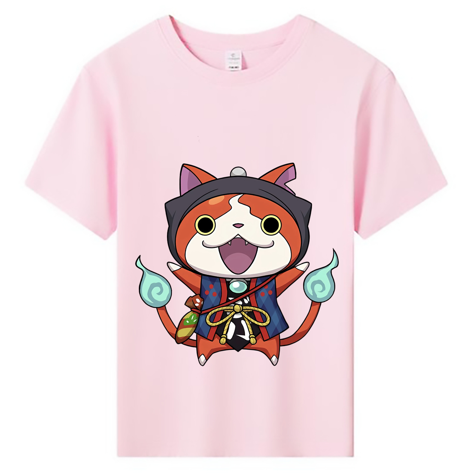 （画像用） 妖怪ウォッチ Yo-kai Watch 綿100％キッズTシャツ（フロントプリント）