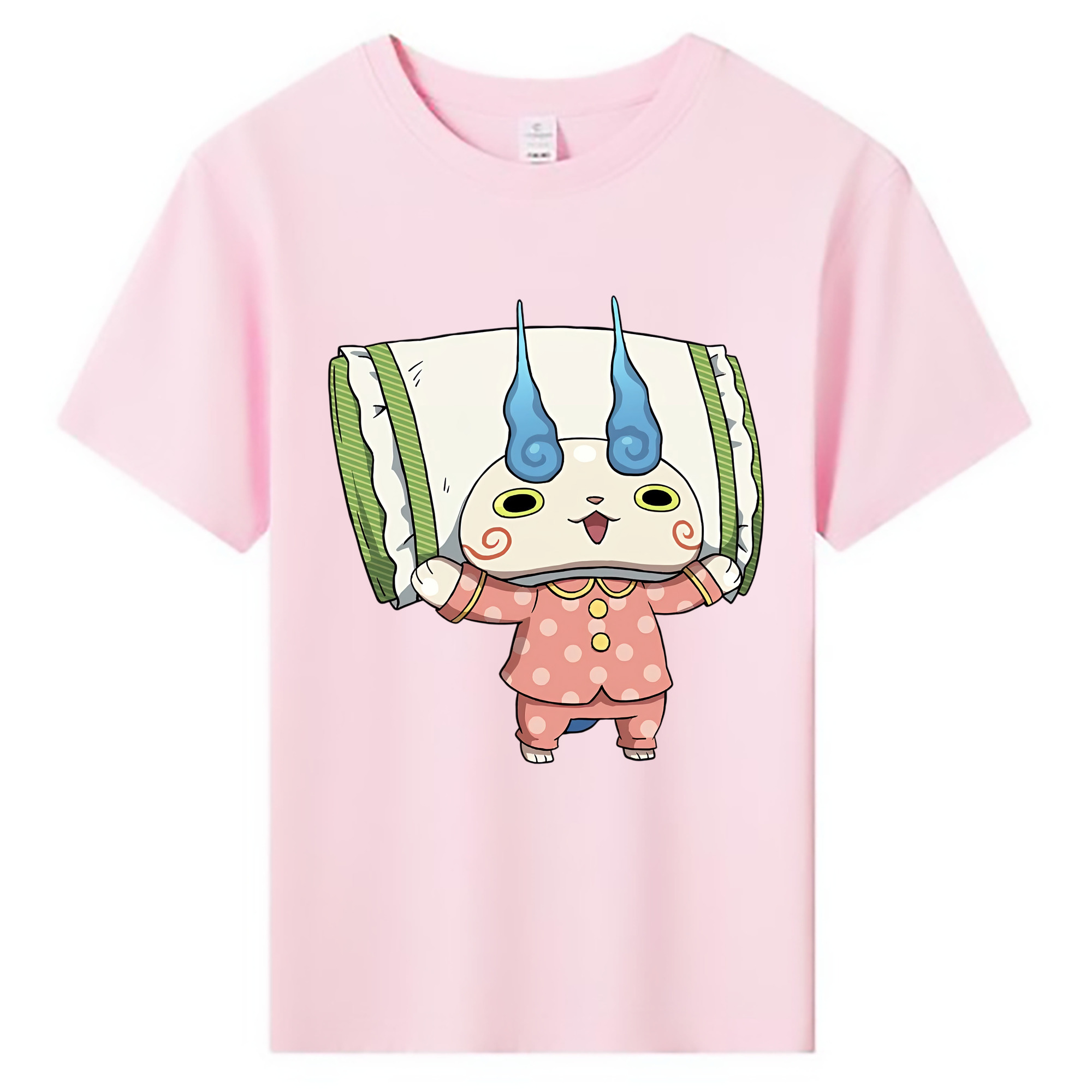 （画像用） 妖怪ウォッチ Yo-kai Watch 綿100％キッズTシャツ（フロントプリント）