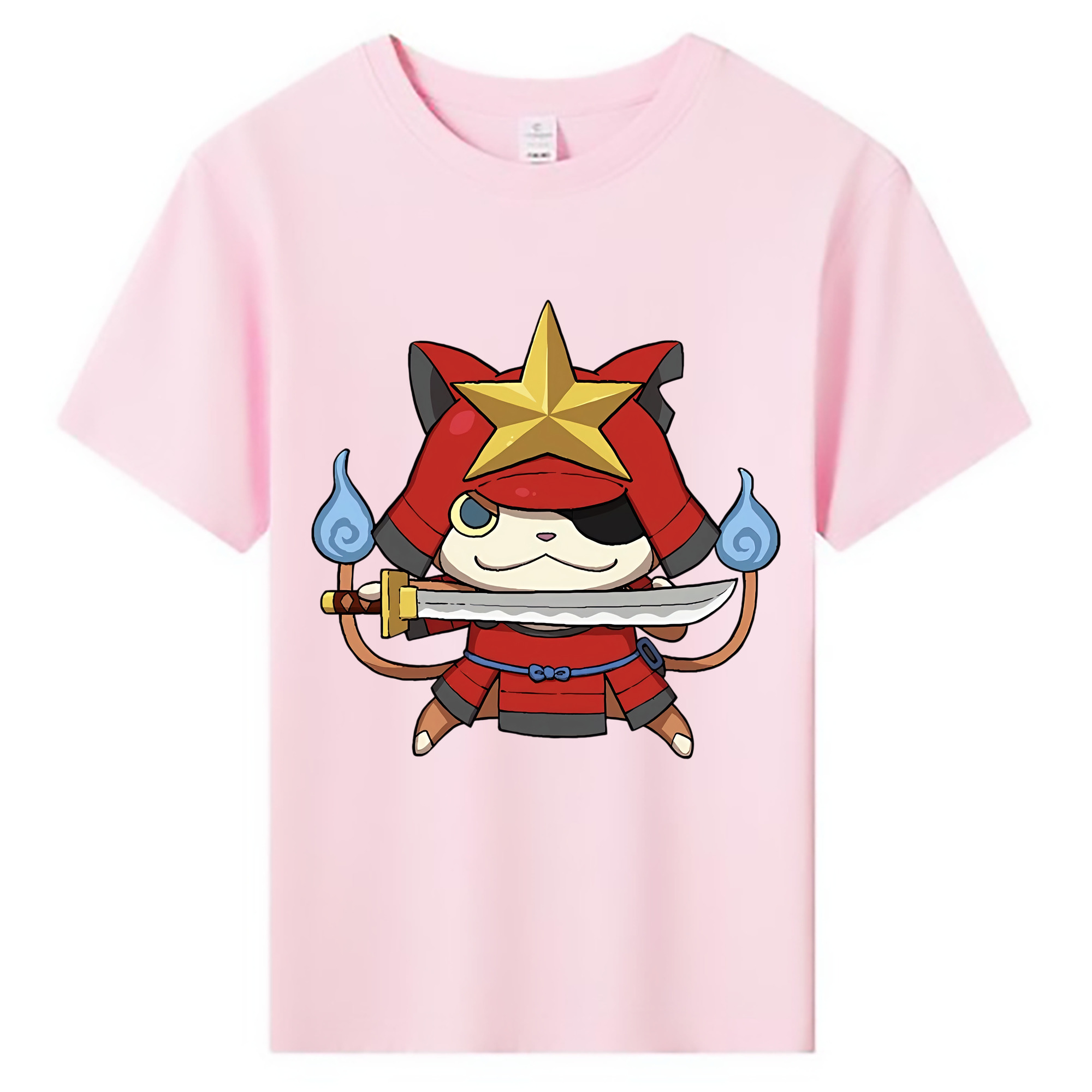 （画像用） 妖怪ウォッチ Yo-kai Watch 綿100％キッズTシャツ（フロントプリント）