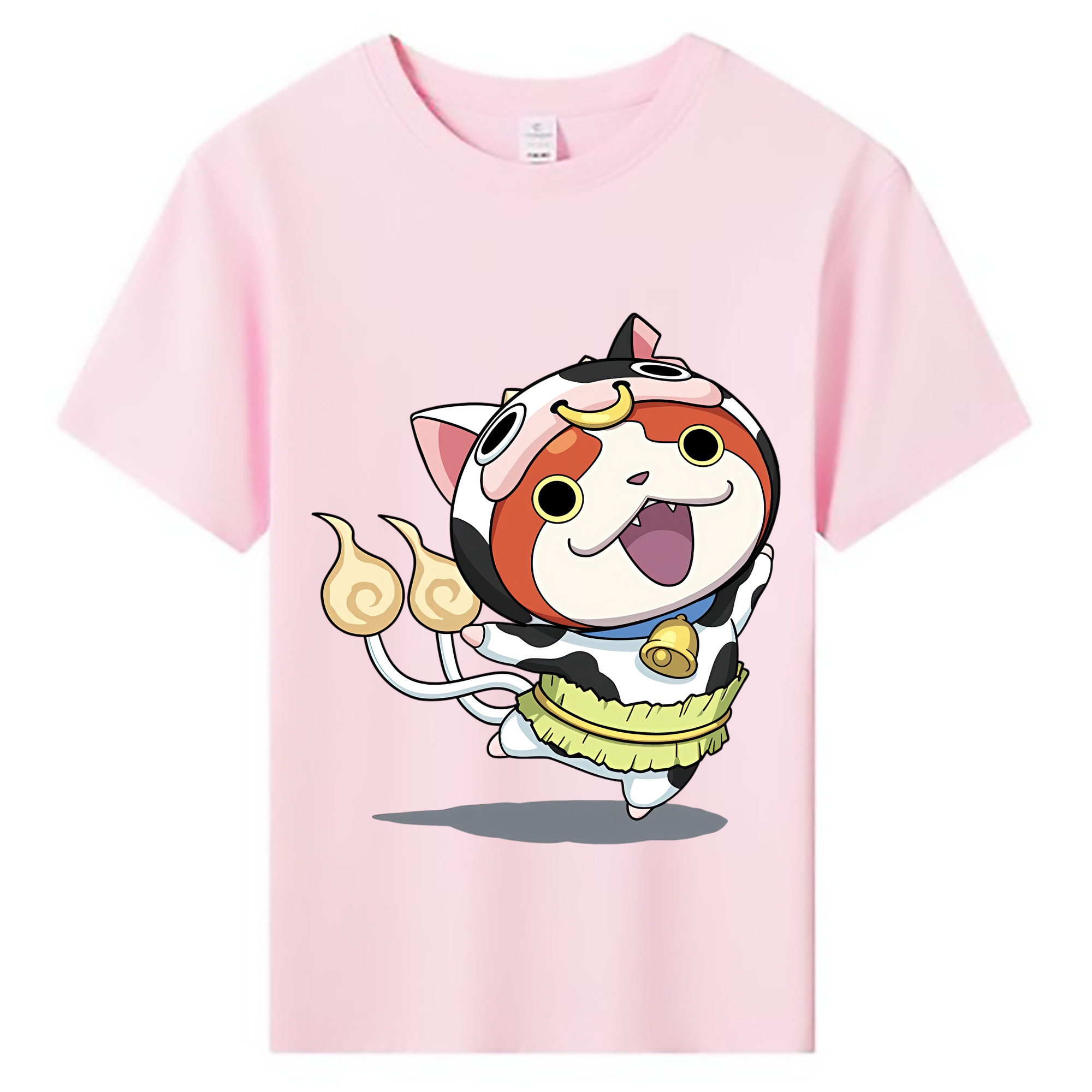 （画像用） 妖怪ウォッチ Yo-kai Watch 綿100％キッズTシャツ（フロントプリント）