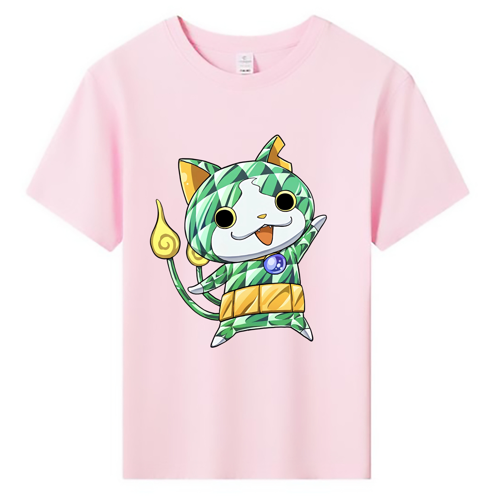 （画像用） 妖怪ウォッチ Yo-kai Watch 綿100％キッズTシャツ（フロントプリント）
