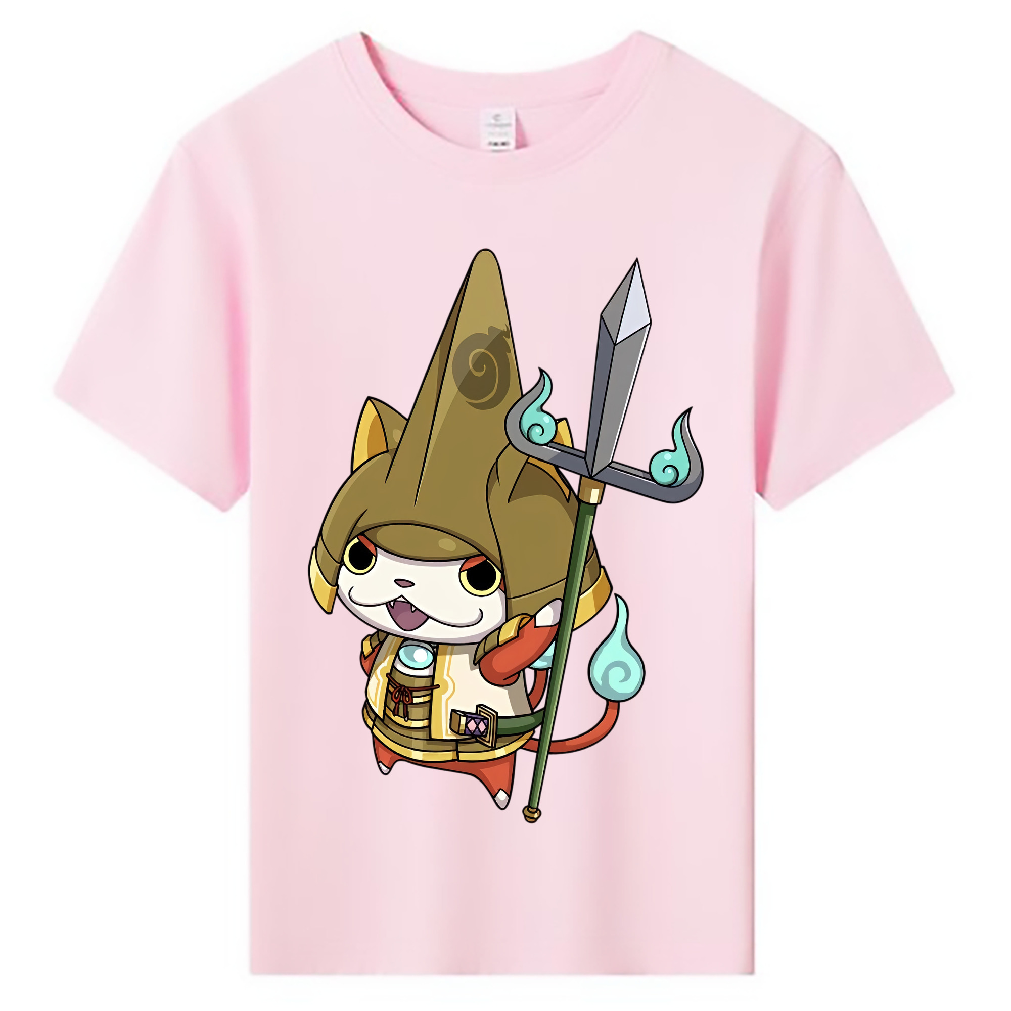 （画像用） 妖怪ウォッチ Yo-kai Watch 綿100％キッズTシャツ（フロントプリント）