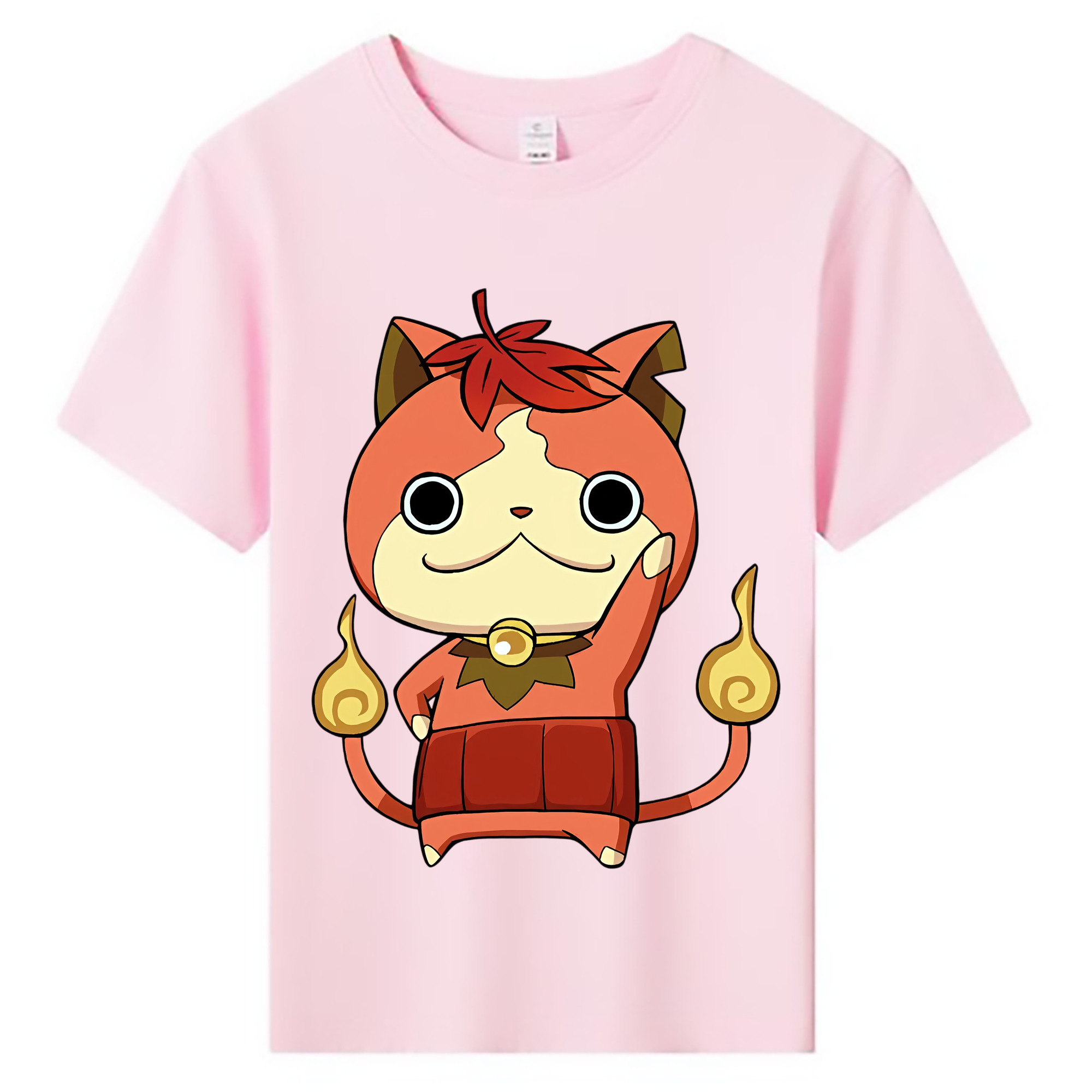 （画像用） 妖怪ウォッチ Yo-kai Watch 綿100％キッズTシャツ（フロントプリント）