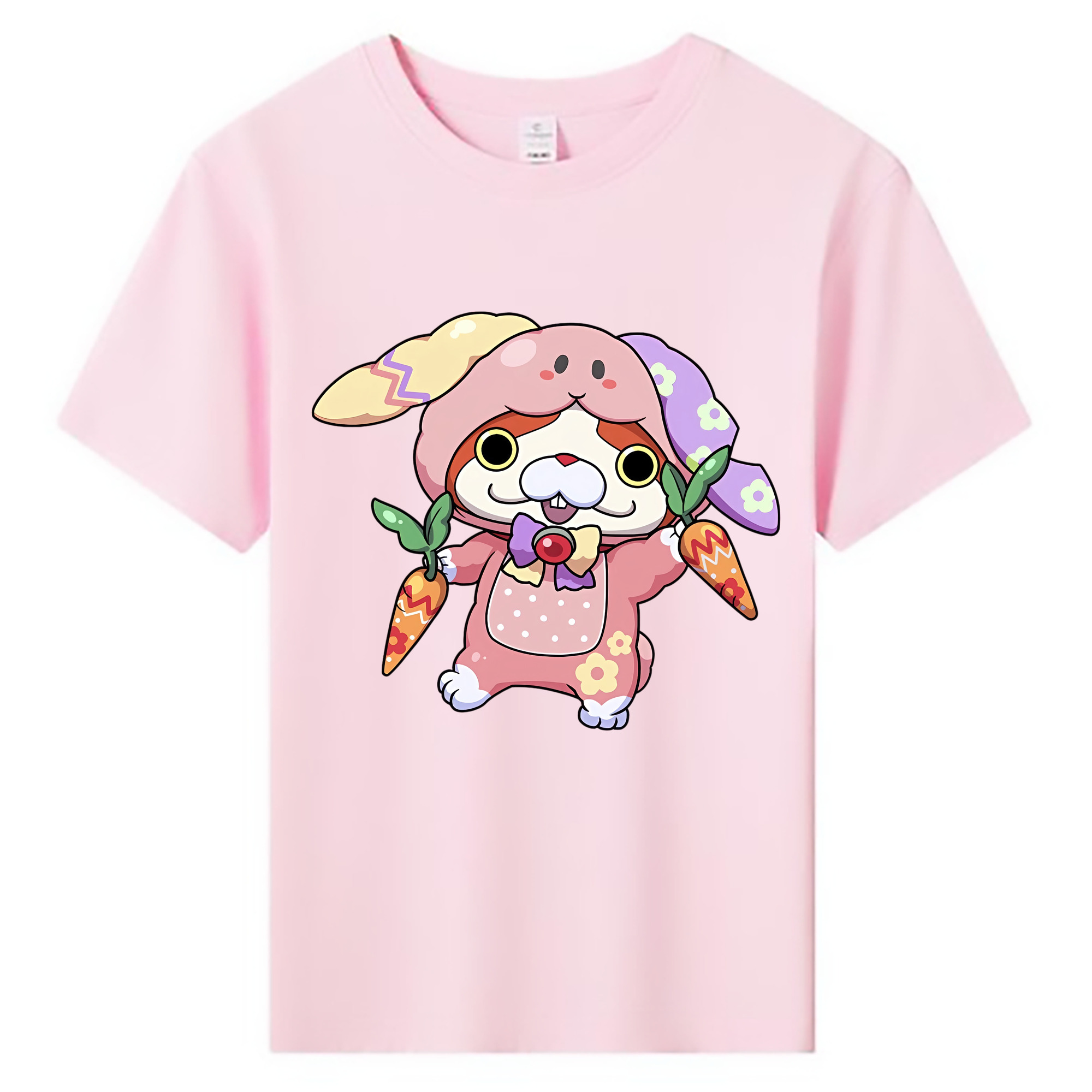 （画像用） 妖怪ウォッチ Yo-kai Watch 綿100％キッズTシャツ（フロントプリント）