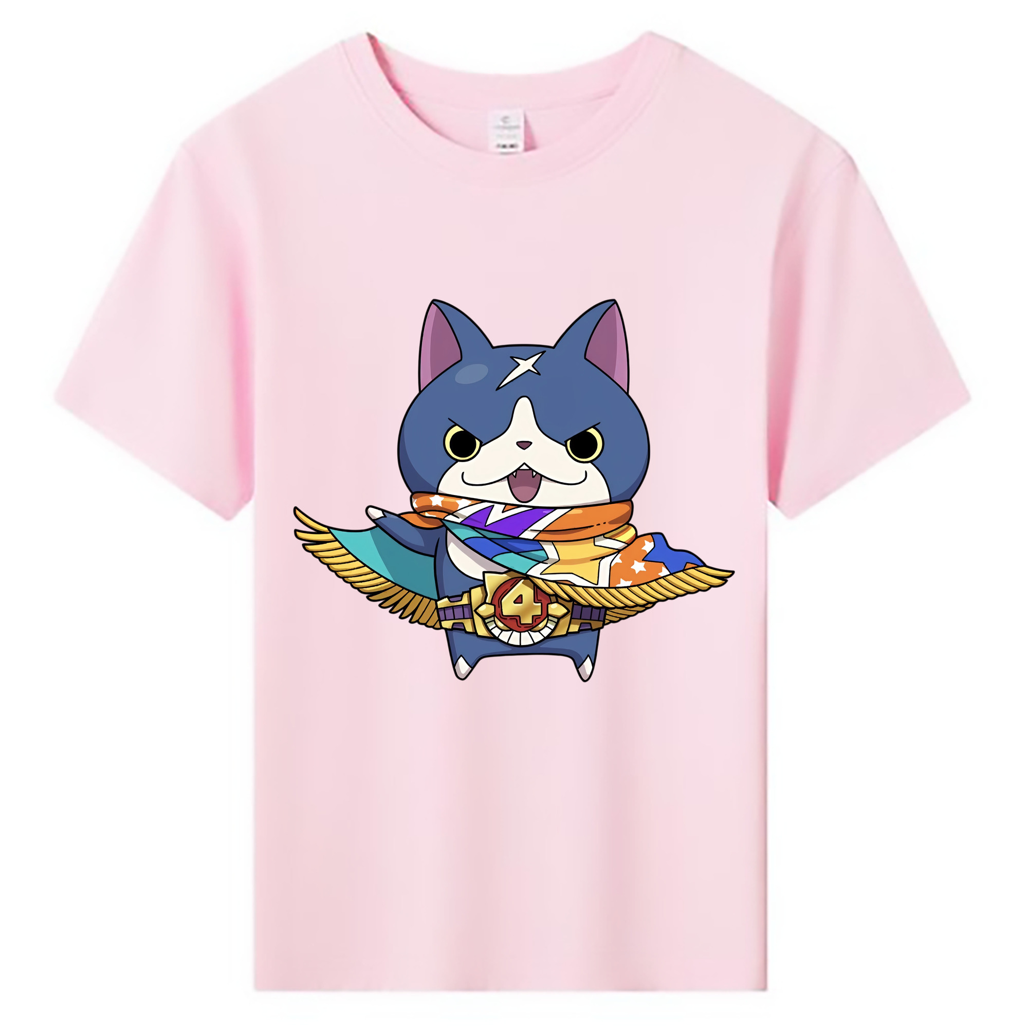 （画像用） 妖怪ウォッチ Yo-kai Watch 綿100％キッズTシャツ（フロントプリント）