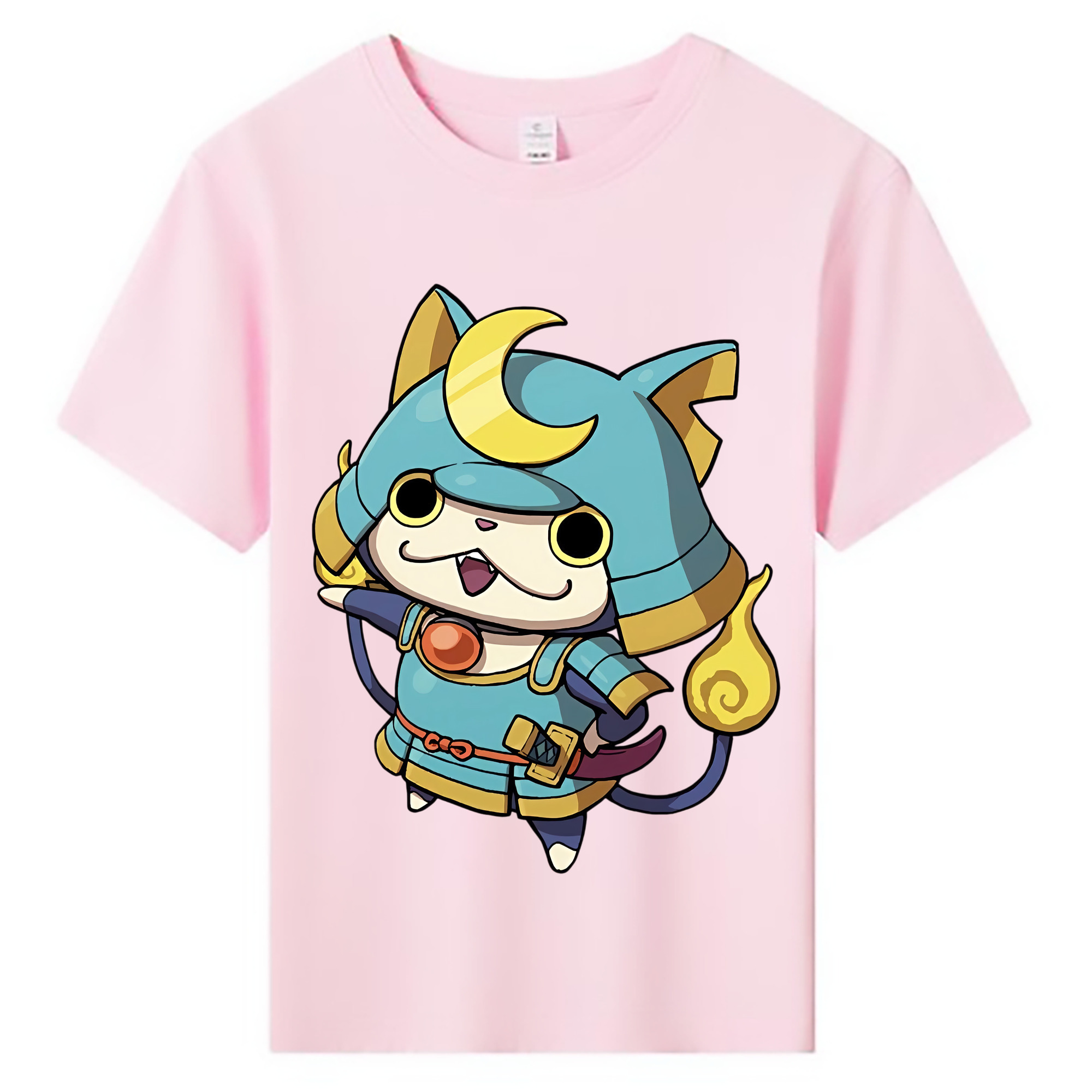 （画像用） 妖怪ウォッチ Yo-kai Watch 綿100％キッズTシャツ（フロントプリント）