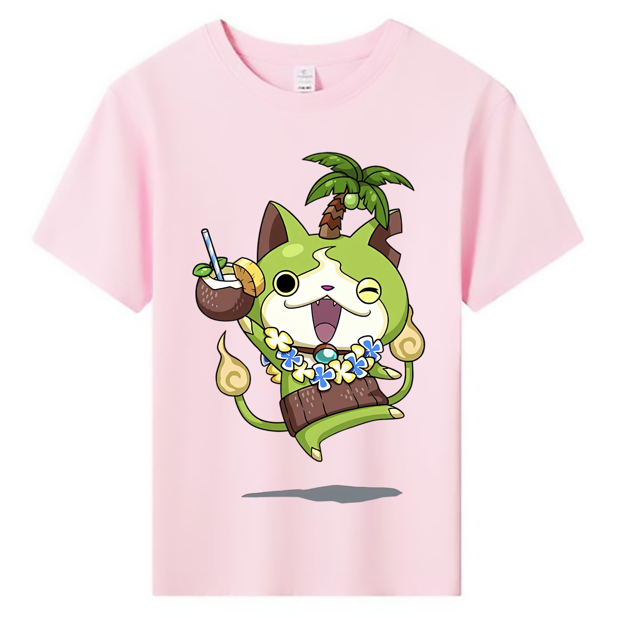 （画像用） 妖怪ウォッチ Yo-kai Watch 綿100％キッズTシャツ（フロントプリント）