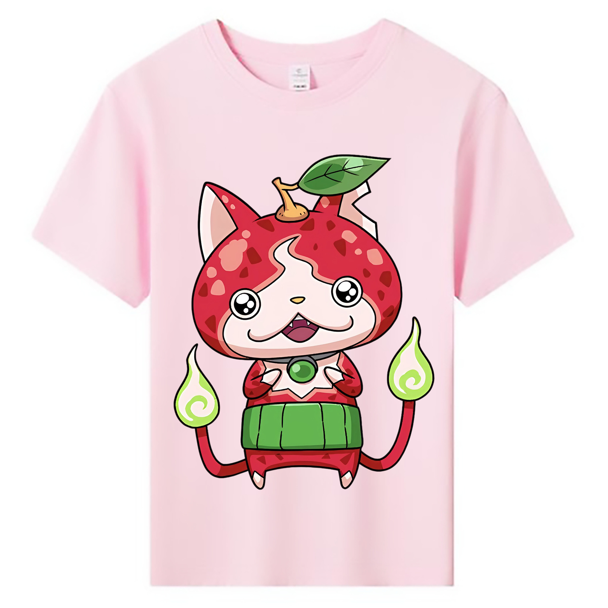 （画像用） 妖怪ウォッチ Yo-kai Watch 綿100％キッズTシャツ（フロントプリント）