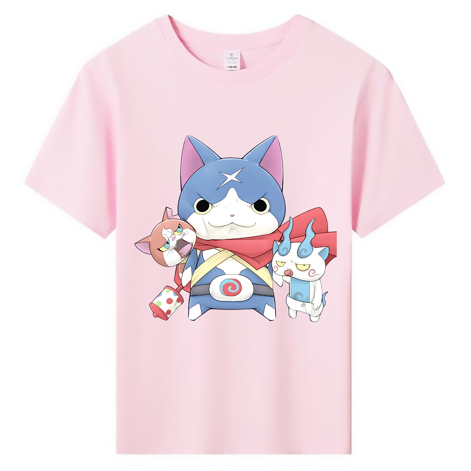 （画像用） 妖怪ウォッチ Yo-kai Watch 綿100％キッズTシャツ（フロントプリント）