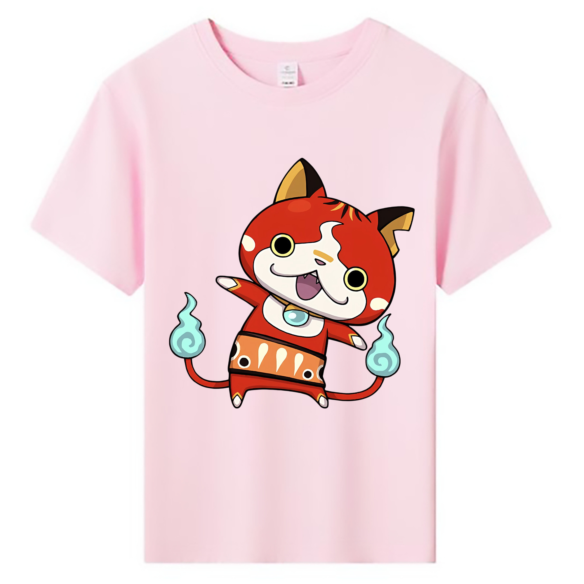 （画像用） 妖怪ウォッチ Yo-kai Watch 綿100％キッズTシャツ（フロントプリント）