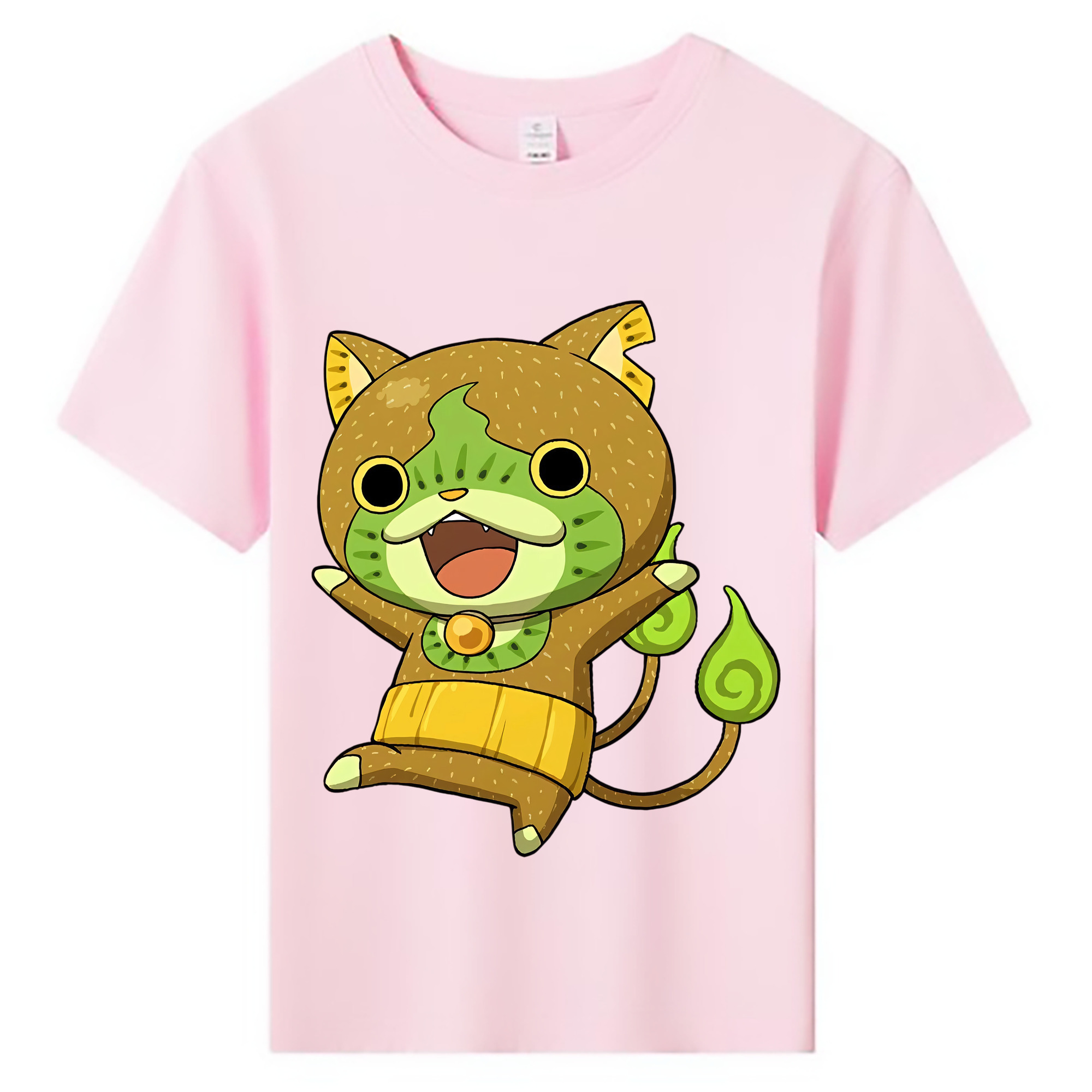 （画像用） 妖怪ウォッチ Yo-kai Watch 綿100％キッズTシャツ（フロントプリント）