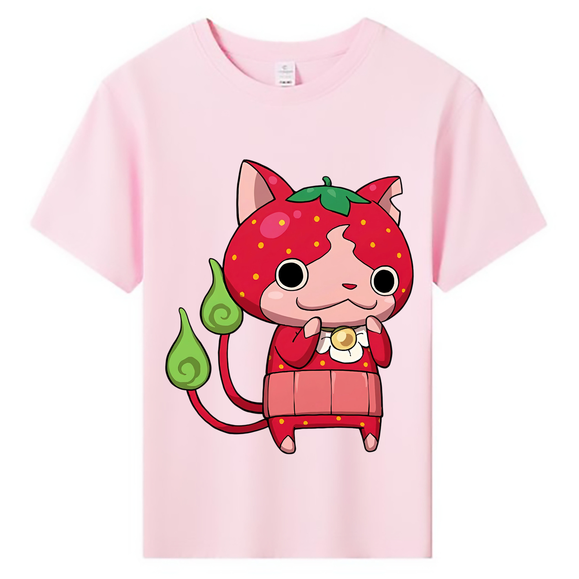 （画像用） 妖怪ウォッチ Yo-kai Watch 綿100％キッズTシャツ（フロントプリント）