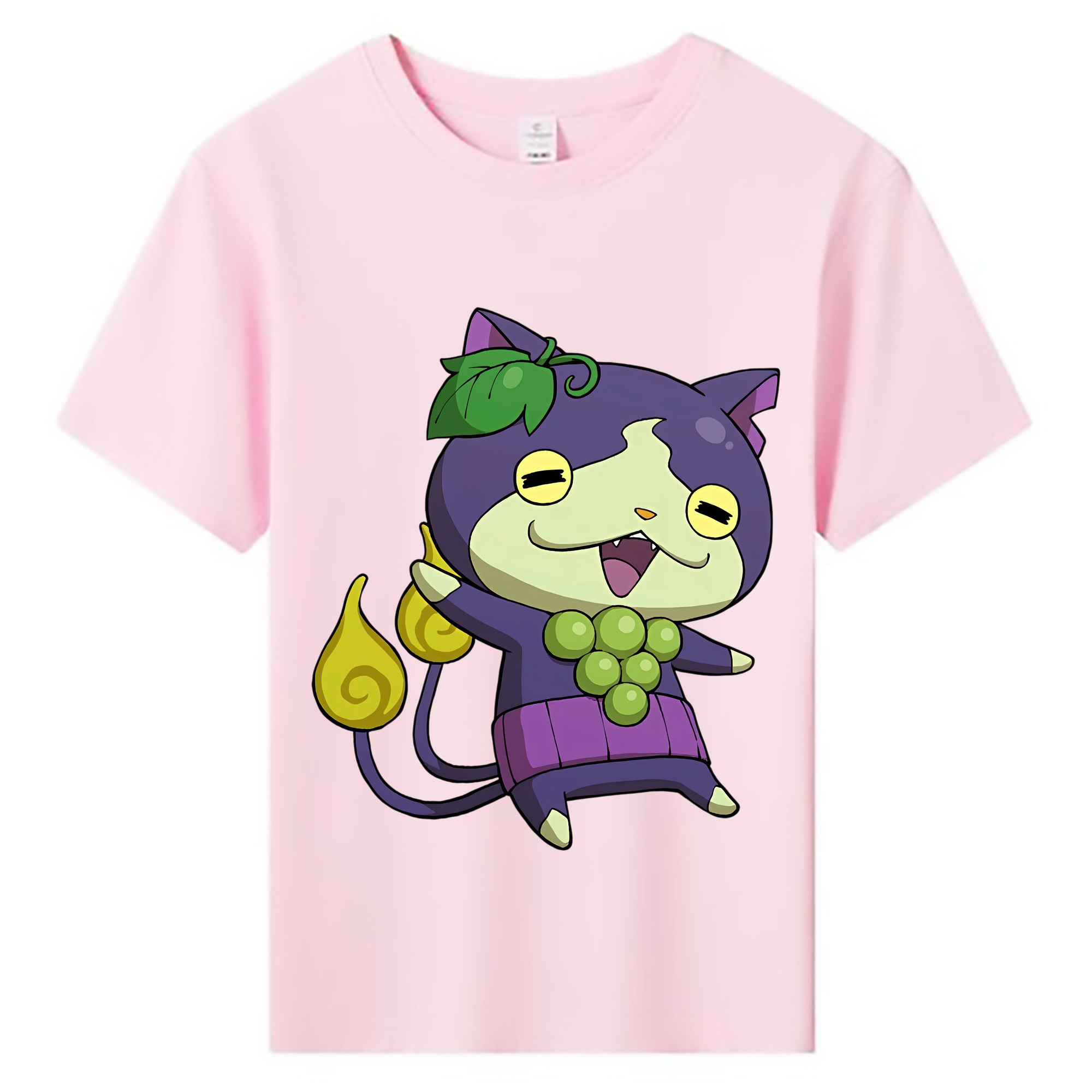（画像用） 妖怪ウォッチ Yo-kai Watch 綿100％キッズTシャツ（フロントプリント）
