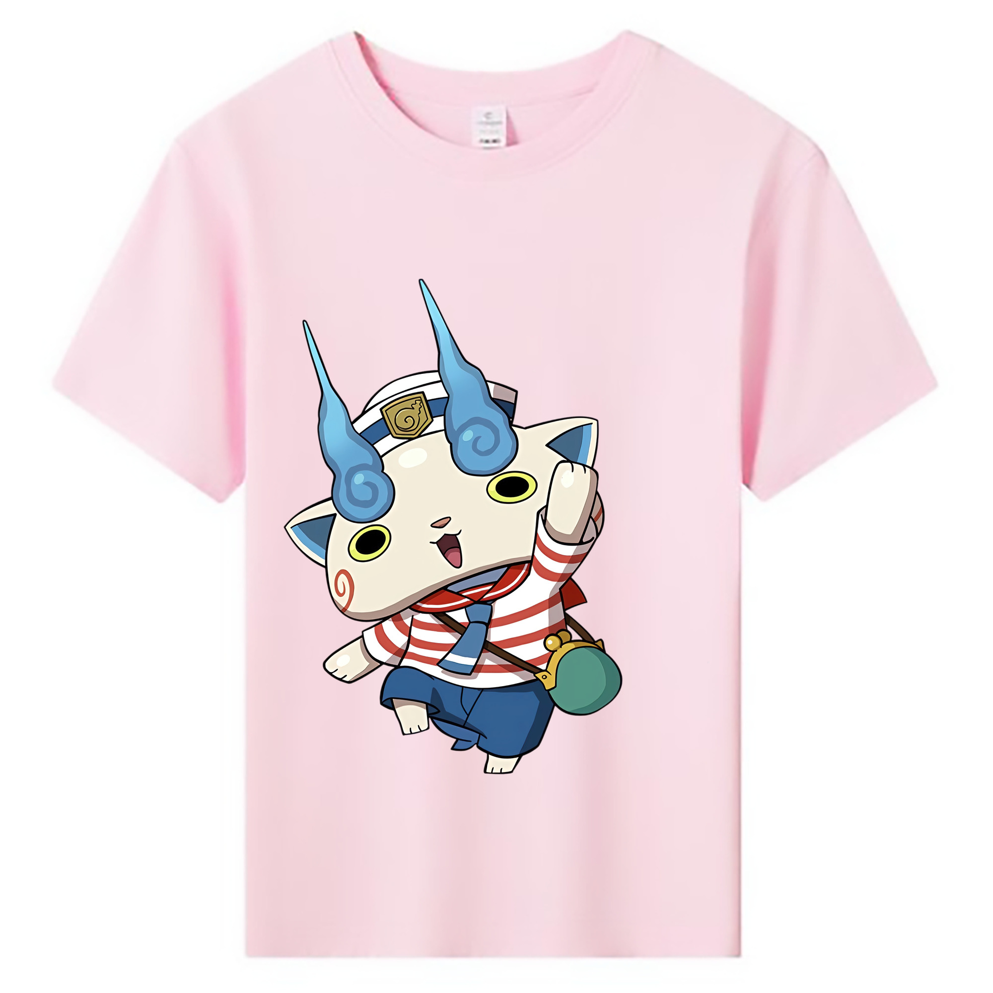 （画像用） 妖怪ウォッチ Yo-kai Watch 綿100％キッズTシャツ（フロントプリント）
