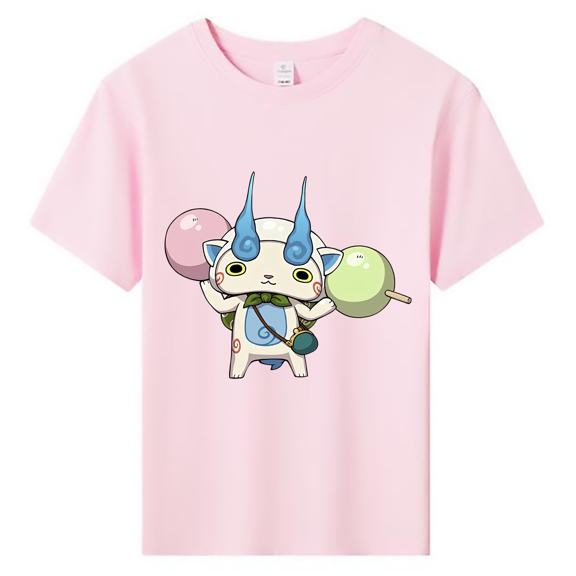 （画像用） 妖怪ウォッチ Yo-kai Watch 綿100％キッズTシャツ（フロントプリント）