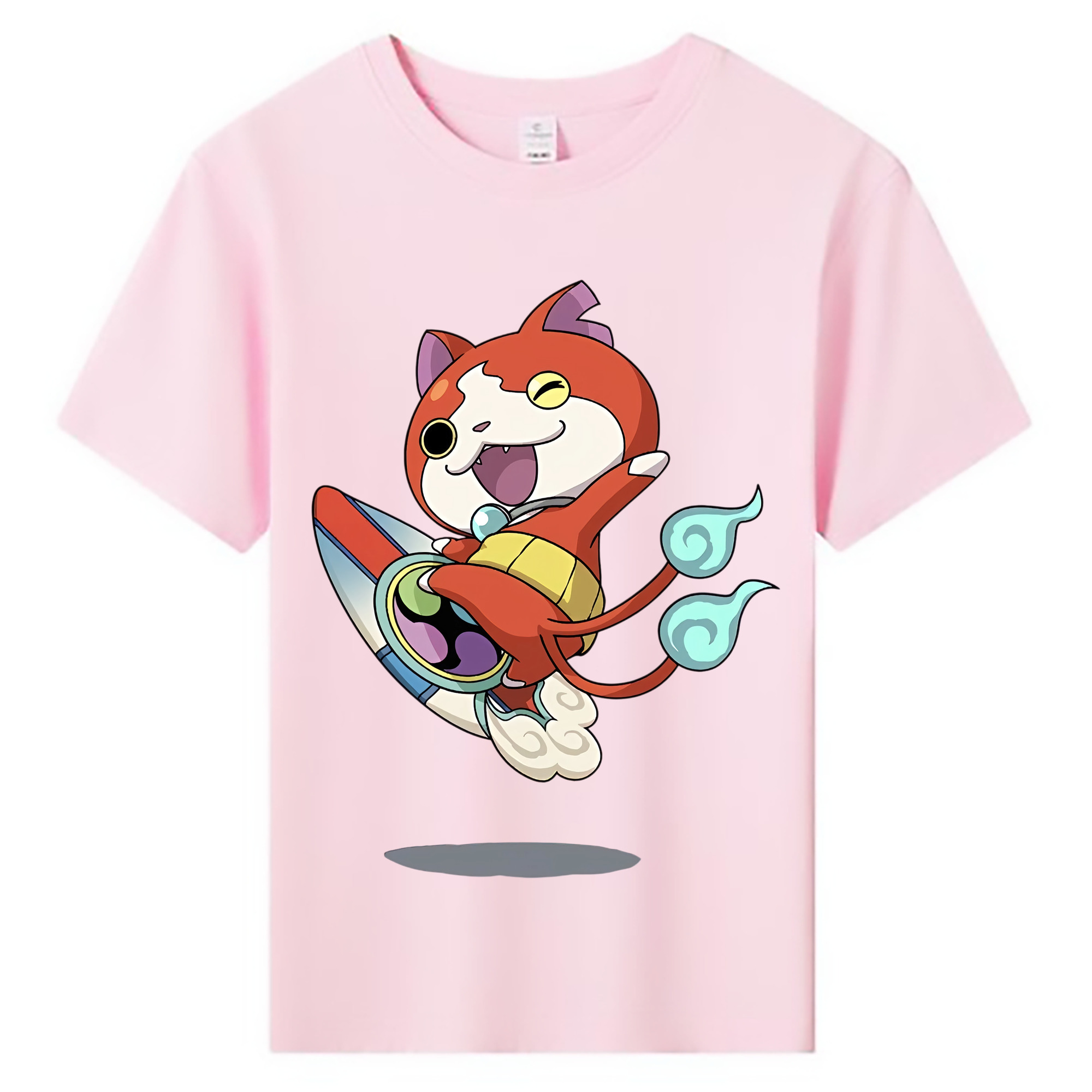 （画像用） 妖怪ウォッチ Yo-kai Watch 綿100％キッズTシャツ（フロントプリント）
