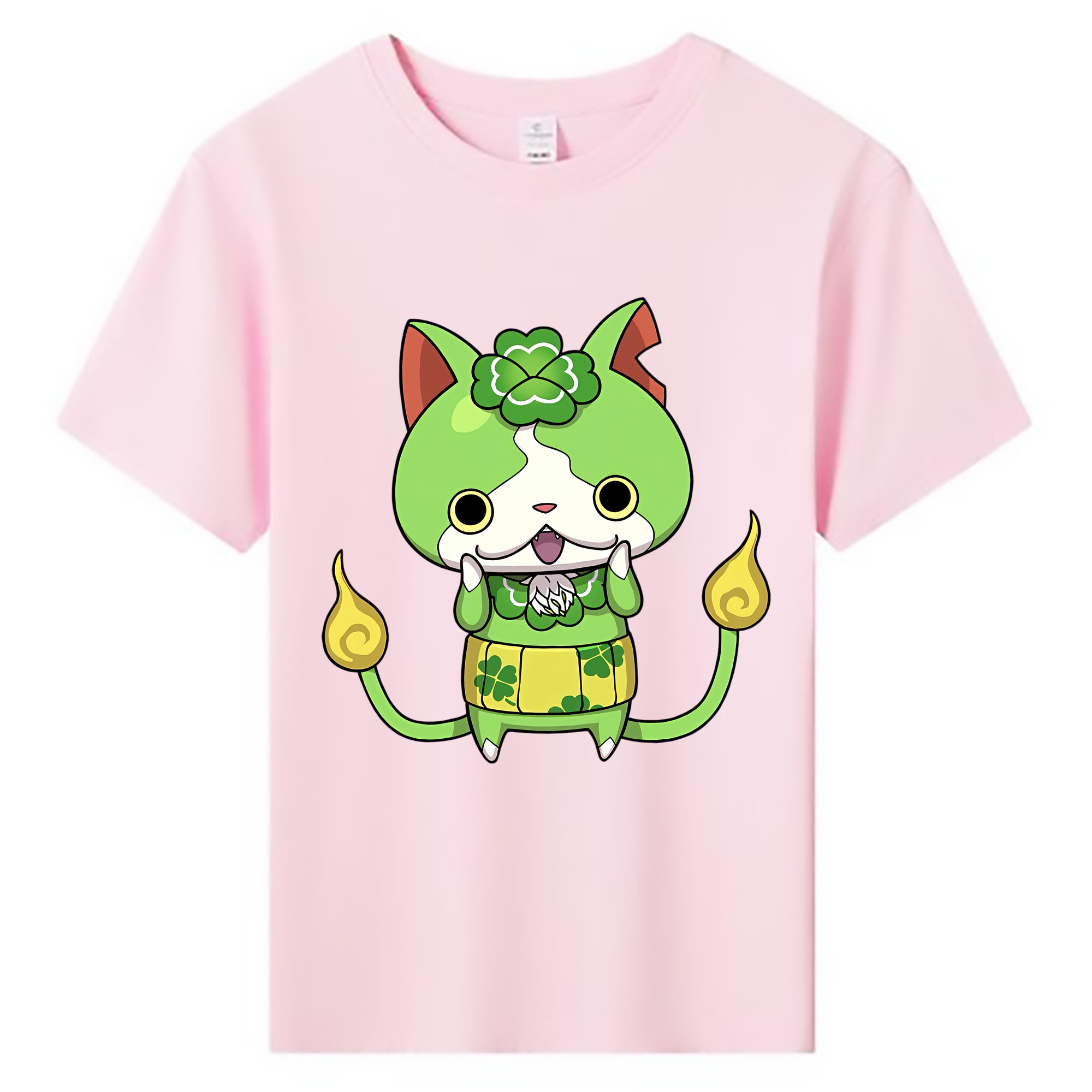 （画像用） 妖怪ウォッチ Yo-kai Watch 綿100％キッズTシャツ（フロントプリント）