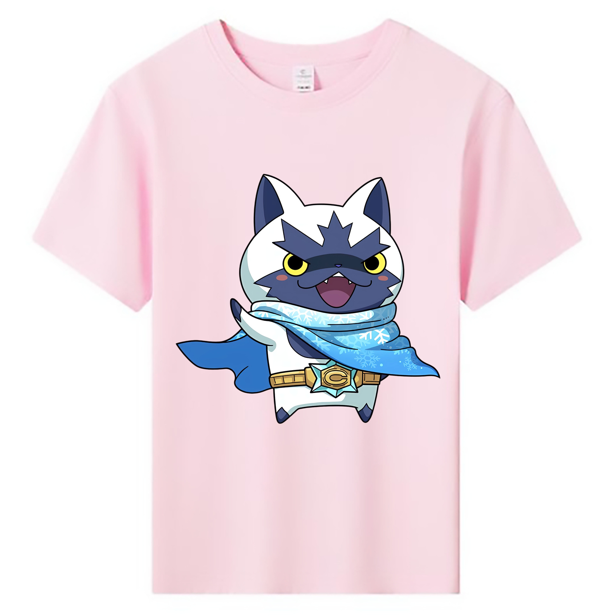 （画像用） 妖怪ウォッチ Yo-kai Watch 綿100％キッズTシャツ（フロントプリント）