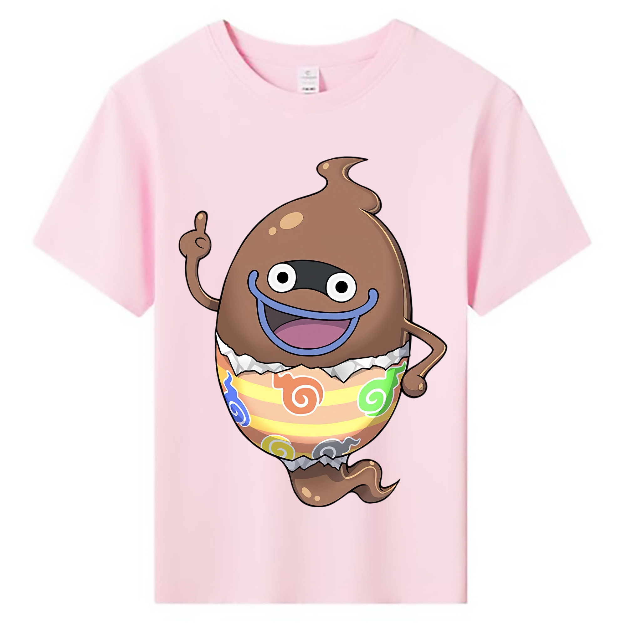（画像用） 妖怪ウォッチ Yo-kai Watch 綿100％キッズTシャツ（フロントプリント）
