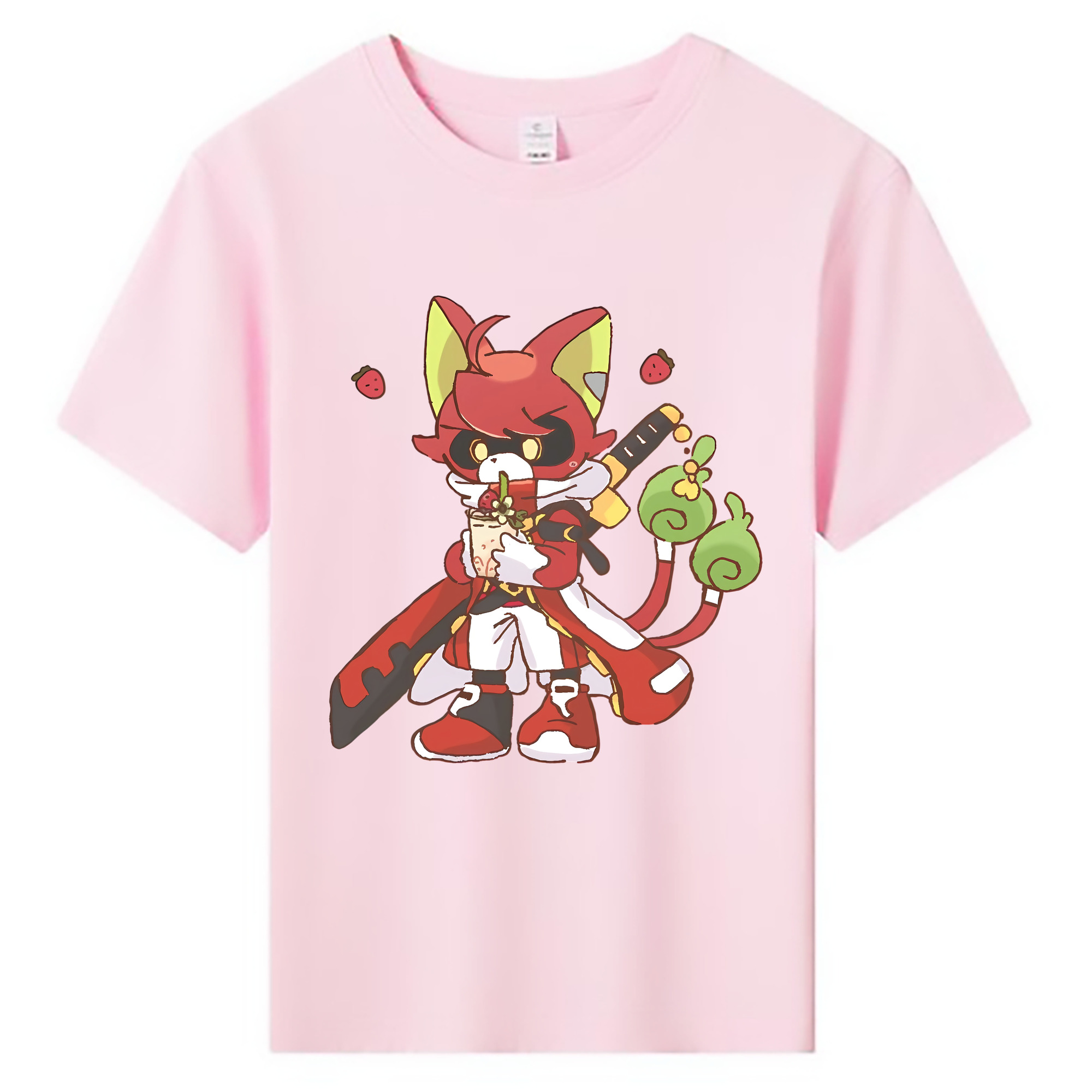 （画像用） 妖怪ウォッチ Yo-kai Watch 綿100％キッズTシャツ（フロントプリント）