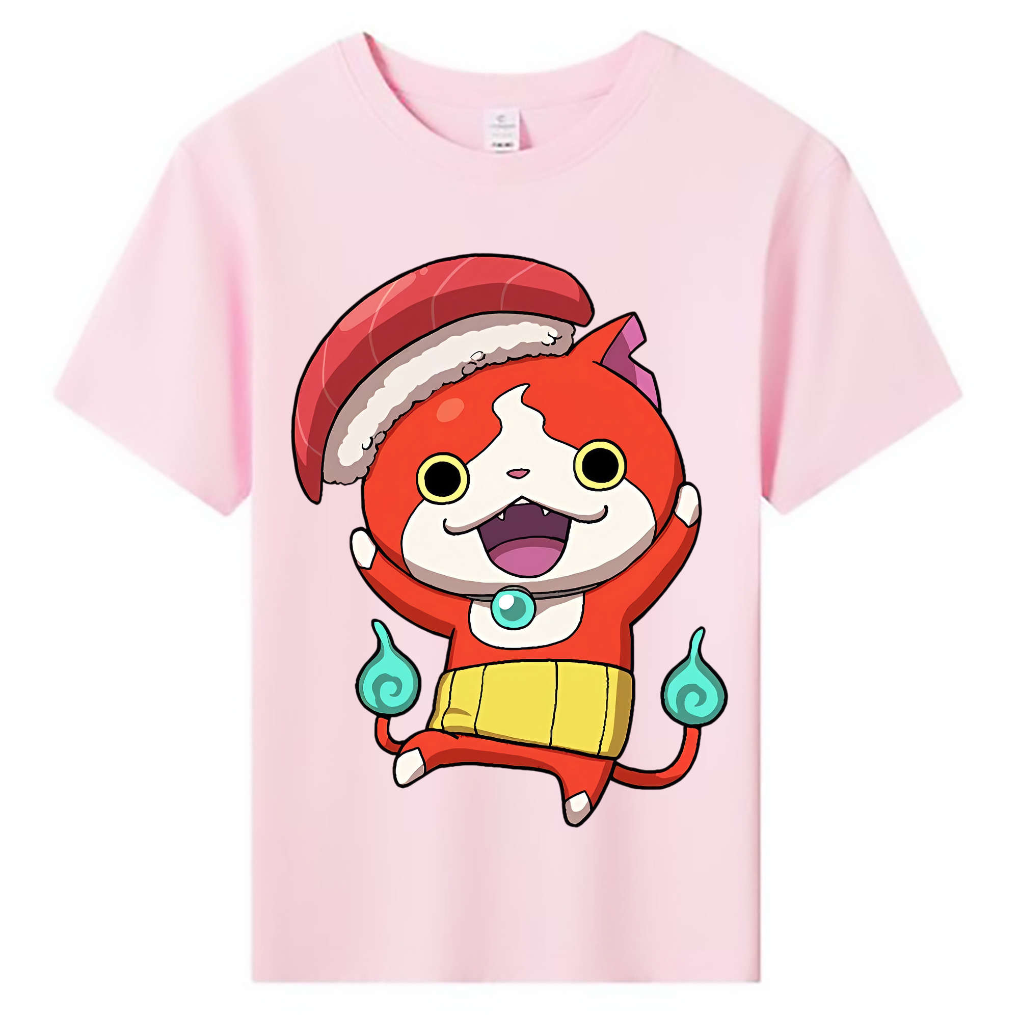 （画像用） 妖怪ウォッチ Yo-kai Watch 綿100％キッズTシャツ（フロントプリント）