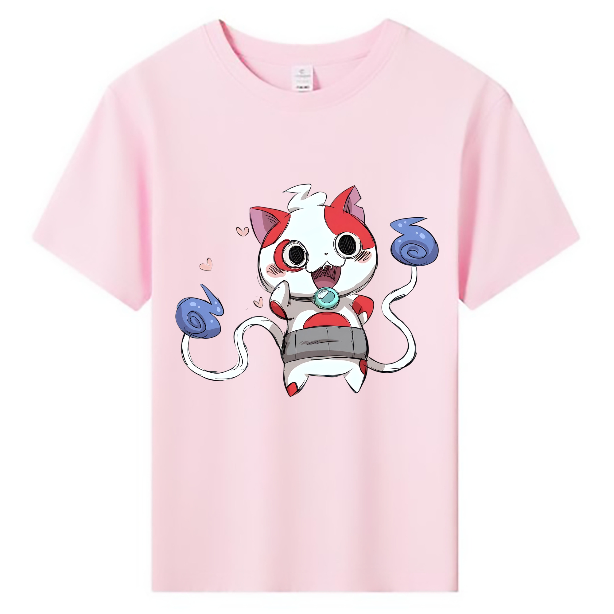 （画像用） 妖怪ウォッチ Yo-kai Watch 綿100％キッズTシャツ（フロントプリント）