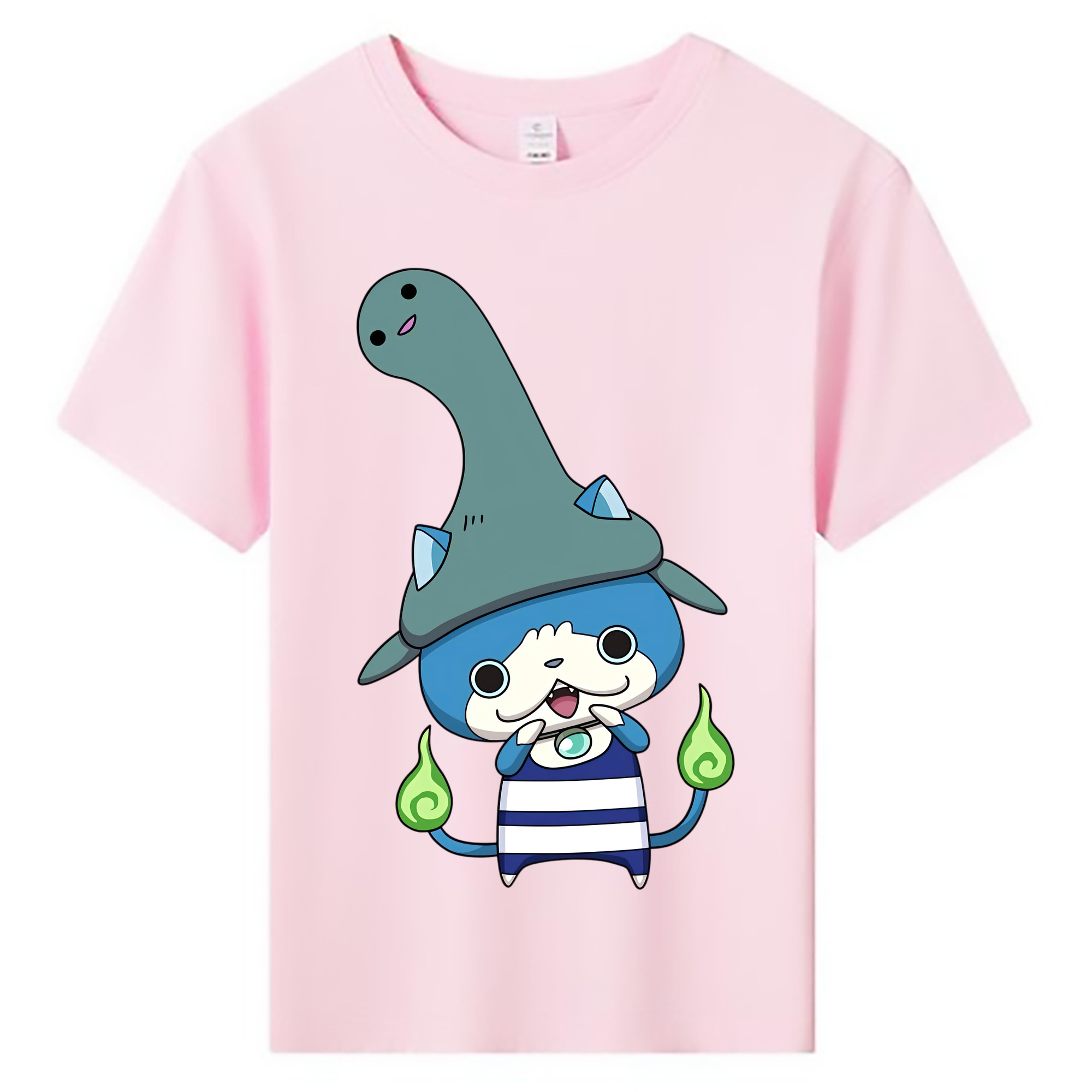 （画像用） 妖怪ウォッチ Yo-kai Watch 綿100％キッズTシャツ（フロントプリント）