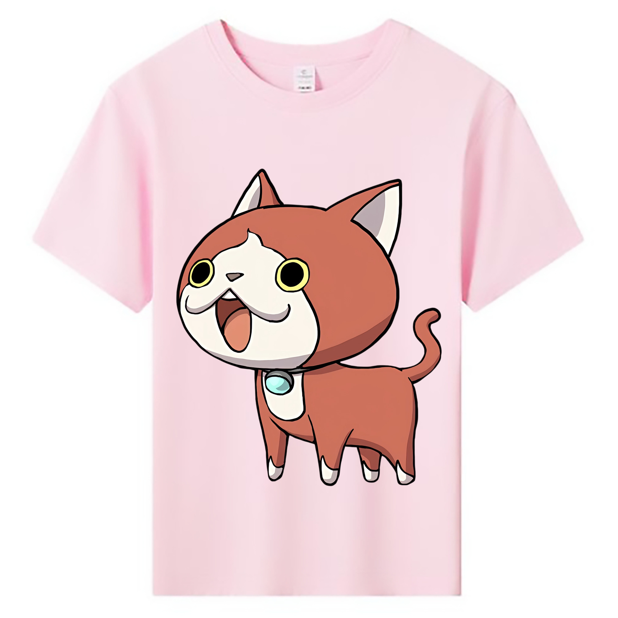 （画像用） 妖怪ウォッチ Yo-kai Watch 綿100％キッズTシャツ（フロントプリント）