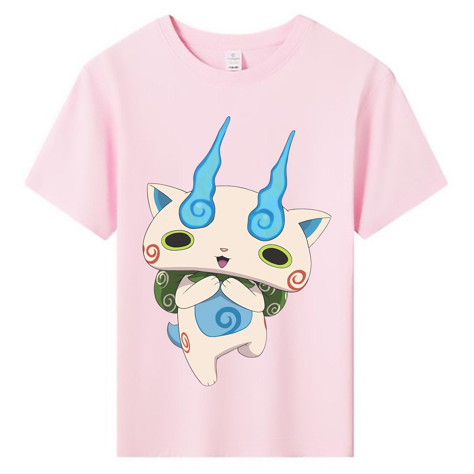 （画像用） 妖怪ウォッチ Yo-kai Watch 綿100％キッズTシャツ（フロントプリント）