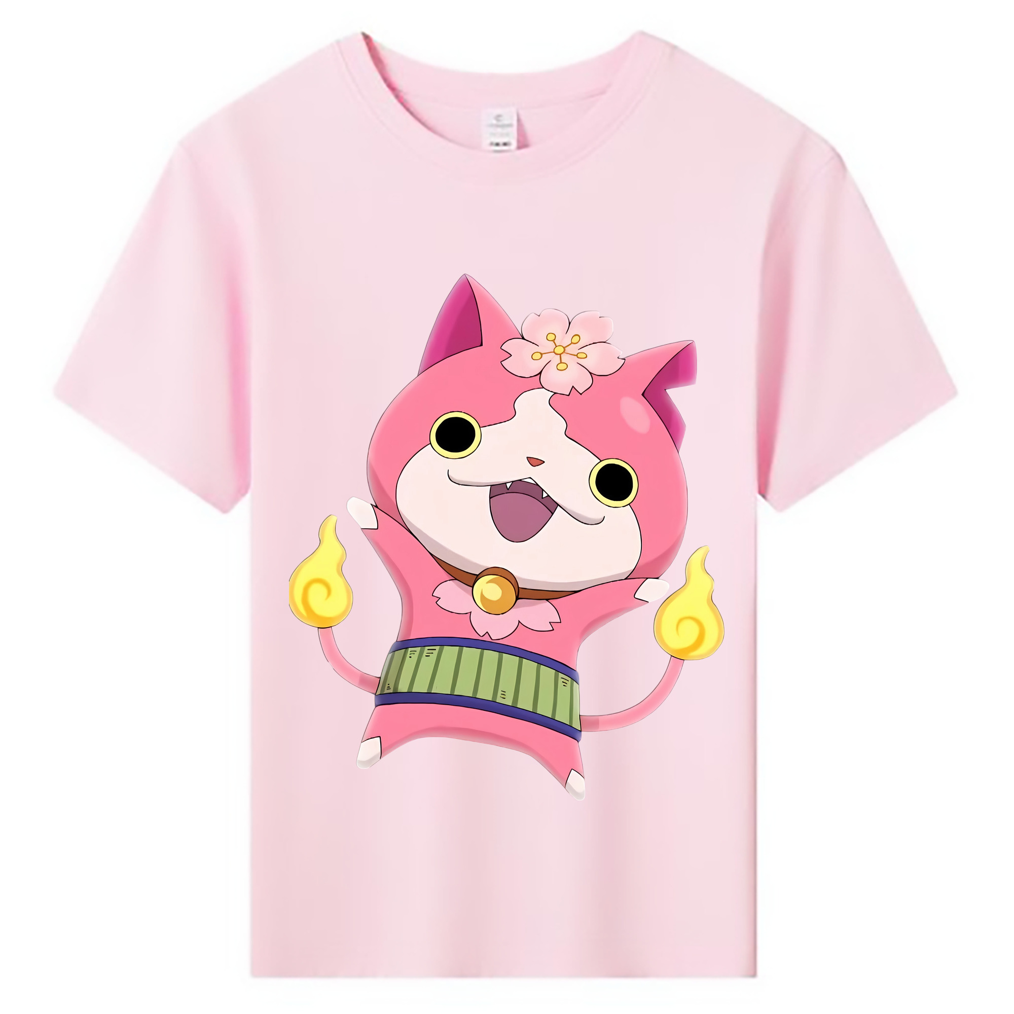 （画像用） 妖怪ウォッチ Yo-kai Watch 綿100％キッズTシャツ（フロントプリント）
